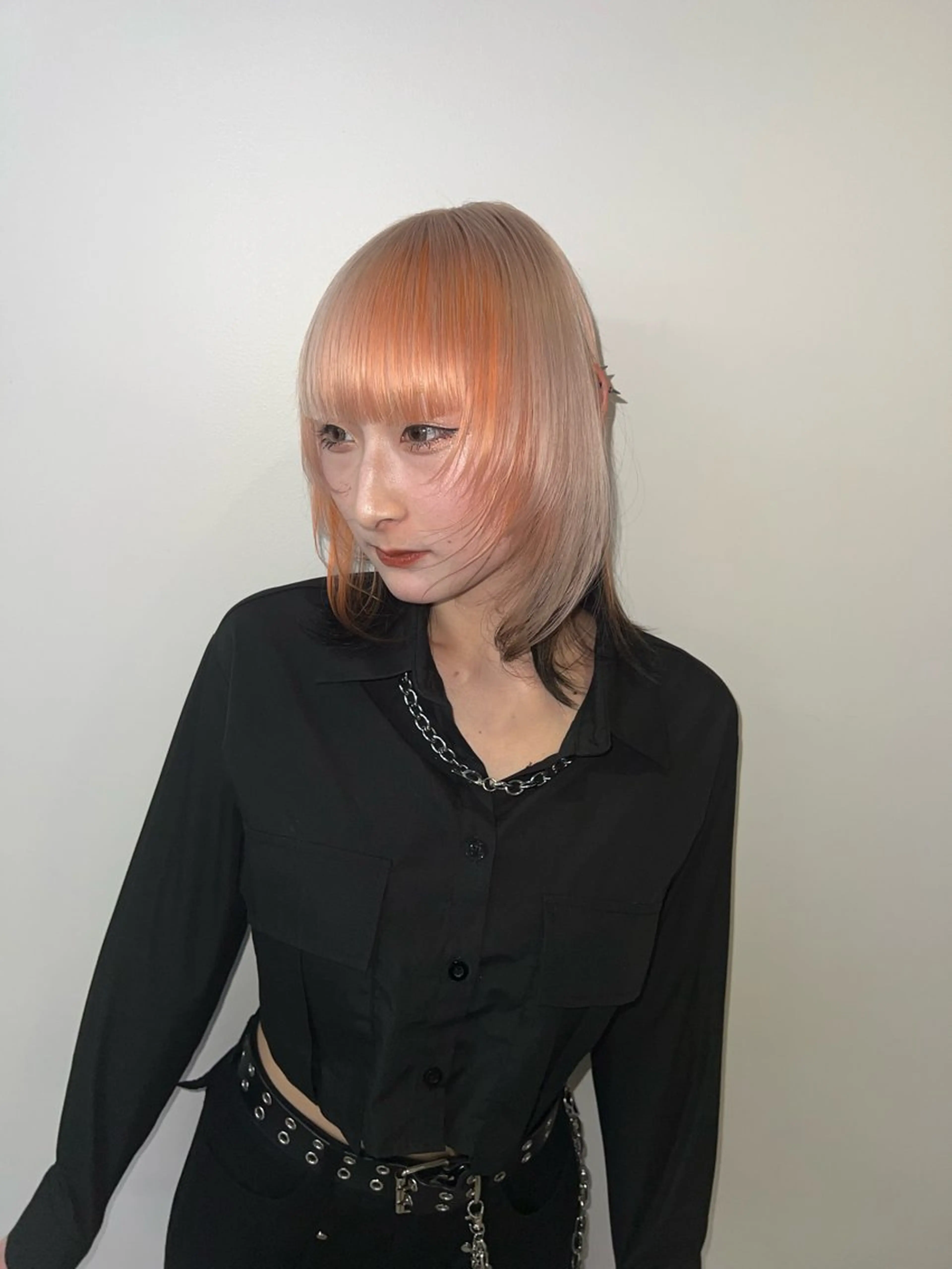 ミディアム カラー デザインカラー Uno. 本気で ヘアに悩む方へ✨のヘアスタイル