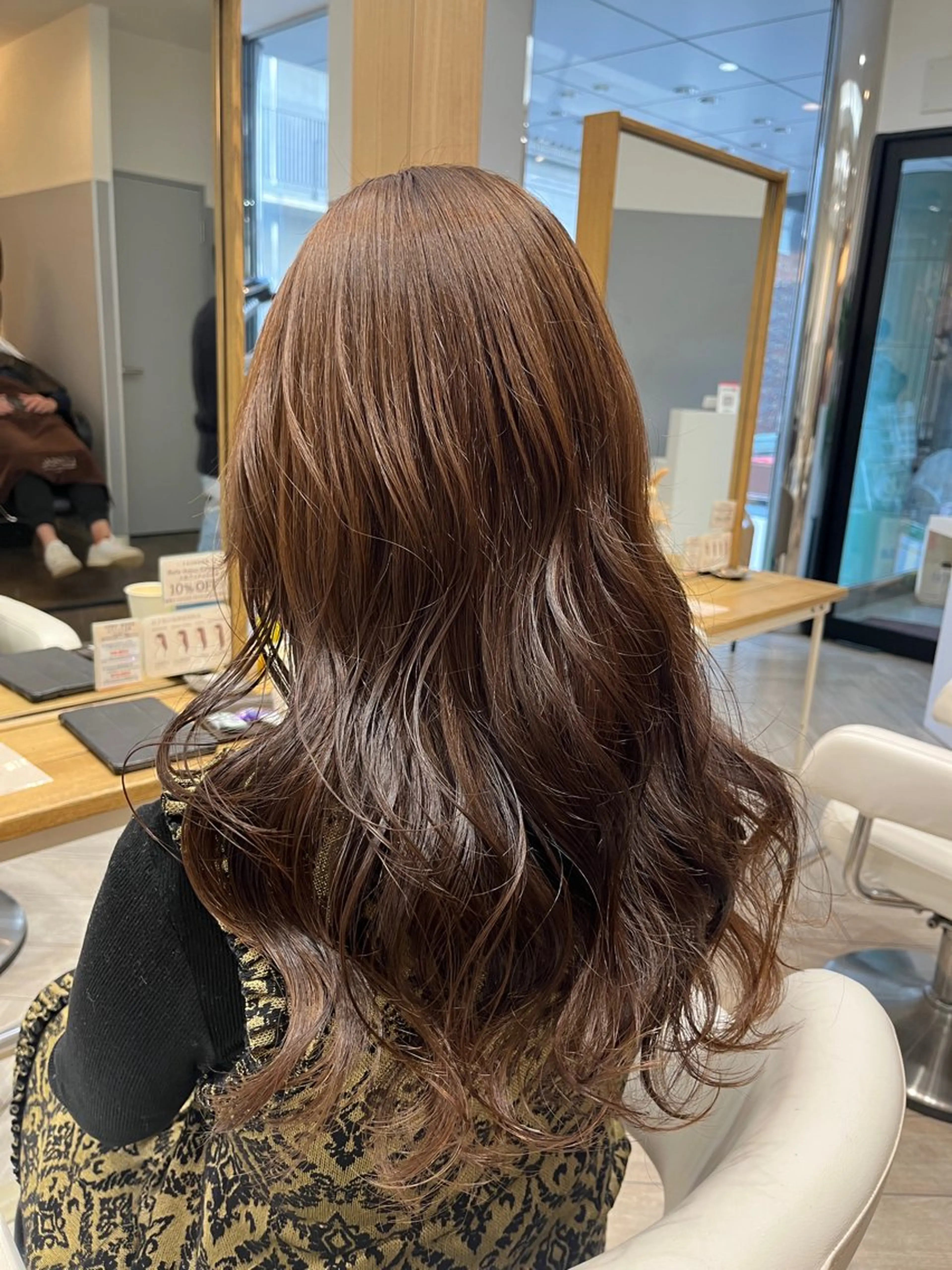 ロング カット ヘアカラー トリートメント AVANCE. chisatoのヘアスタイル