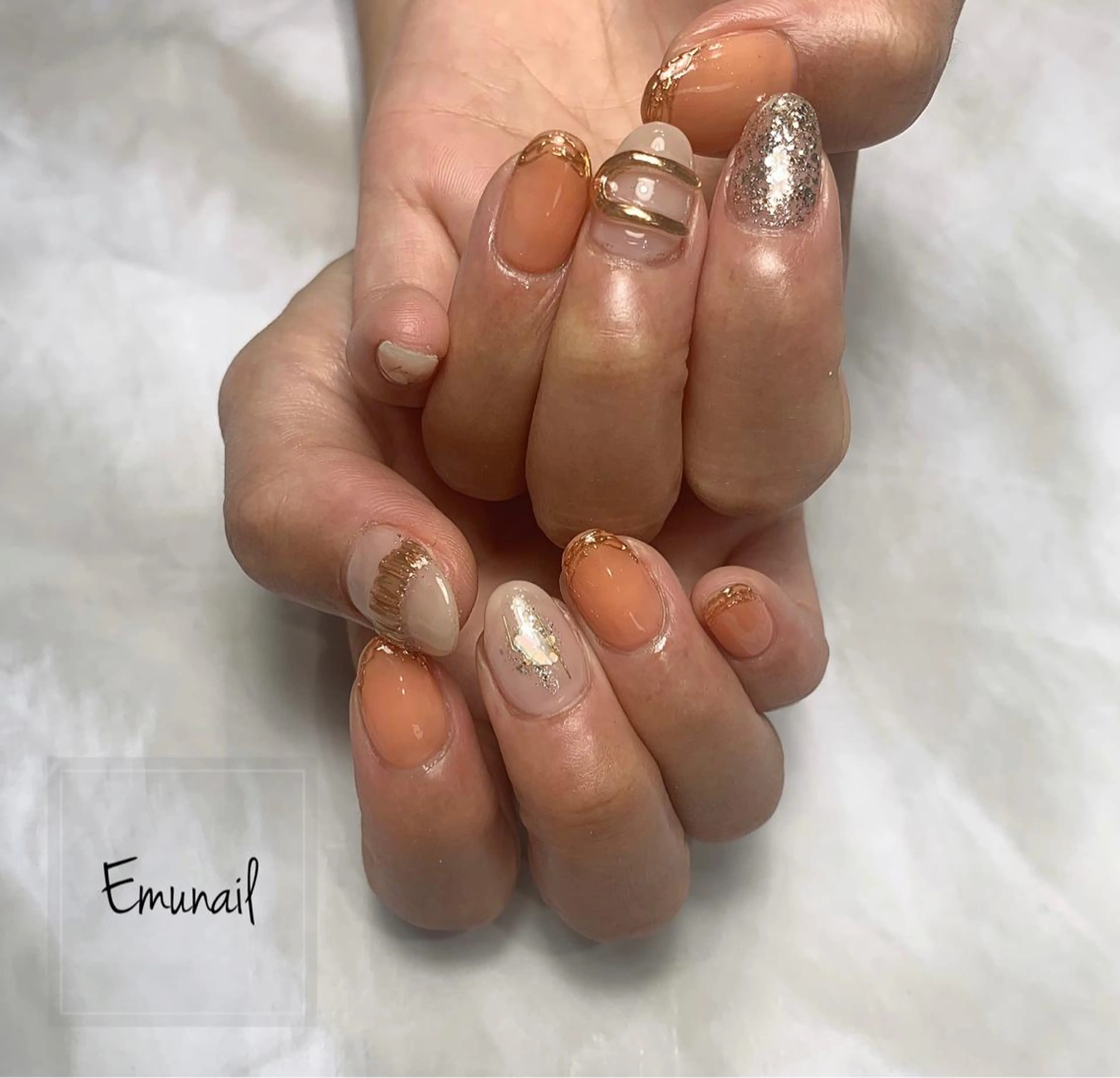 ネイル ハンドネイル Emu Nailのネイルデザイン