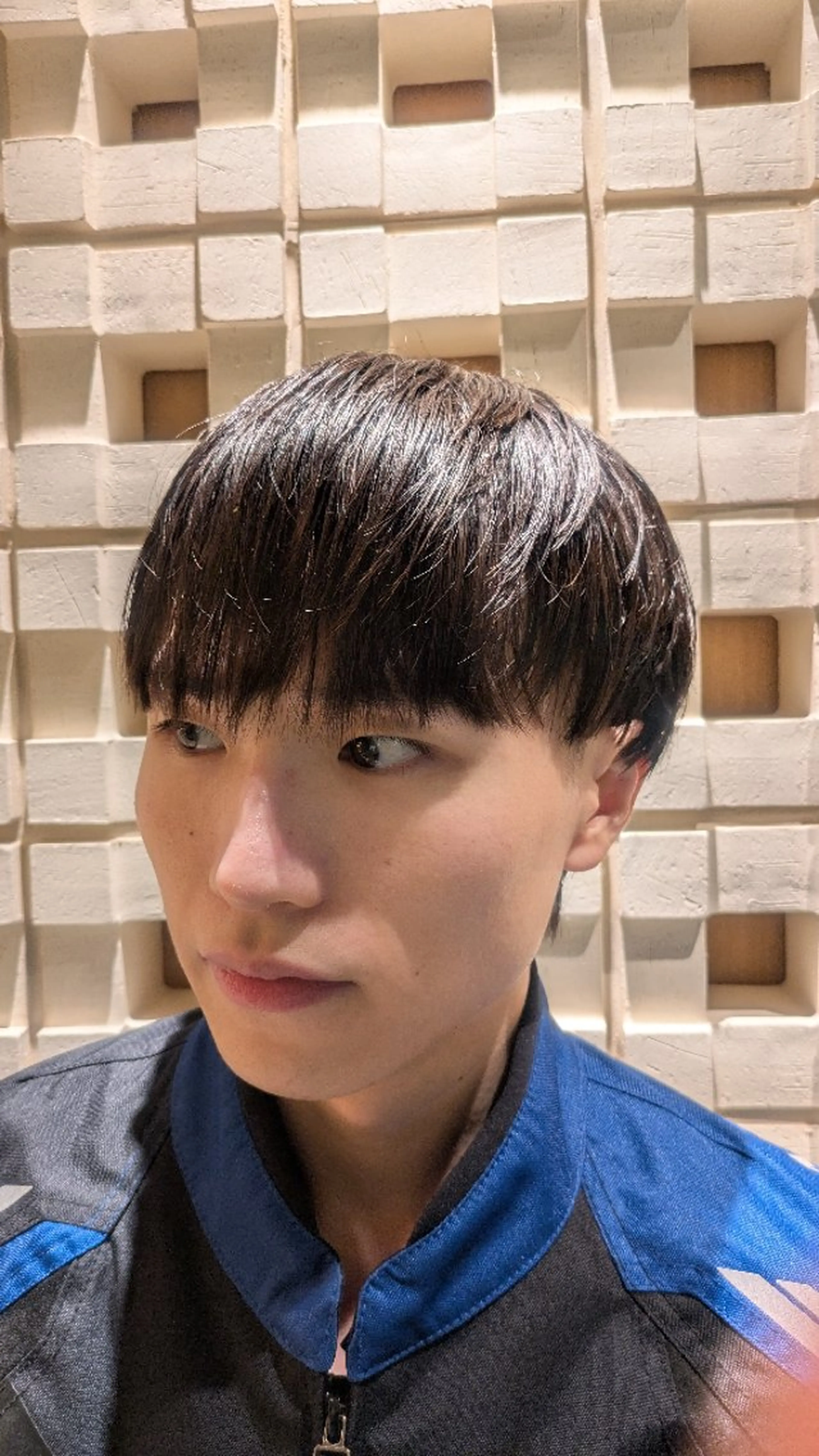 ミディアム 髙司 哲伸のヘアスタイル