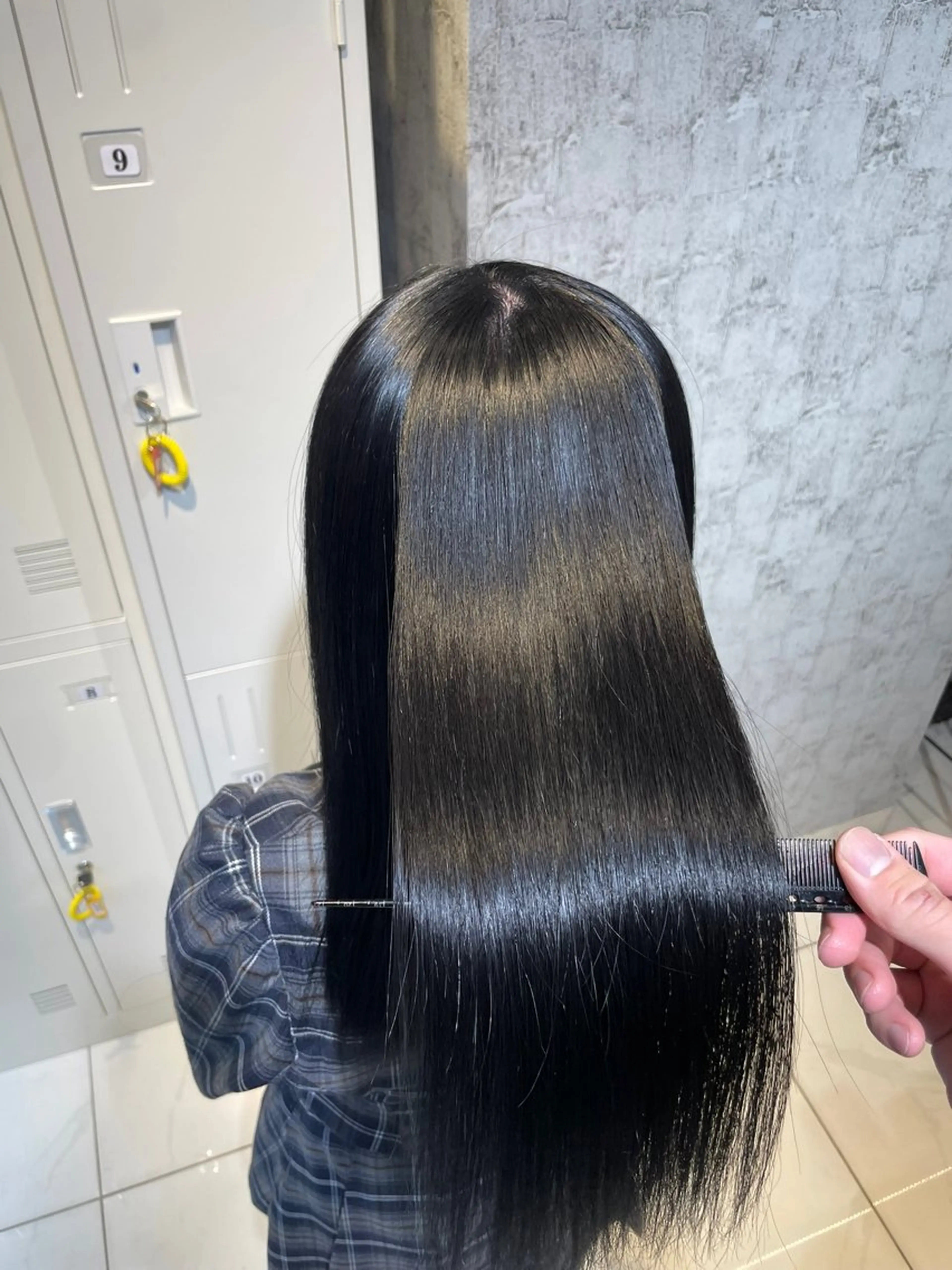 ロング カラー 縮毛矯正 トリートメント 🇰🇷失敗履歴再生 髪質改善七星🇰🇷のヘアスタイル