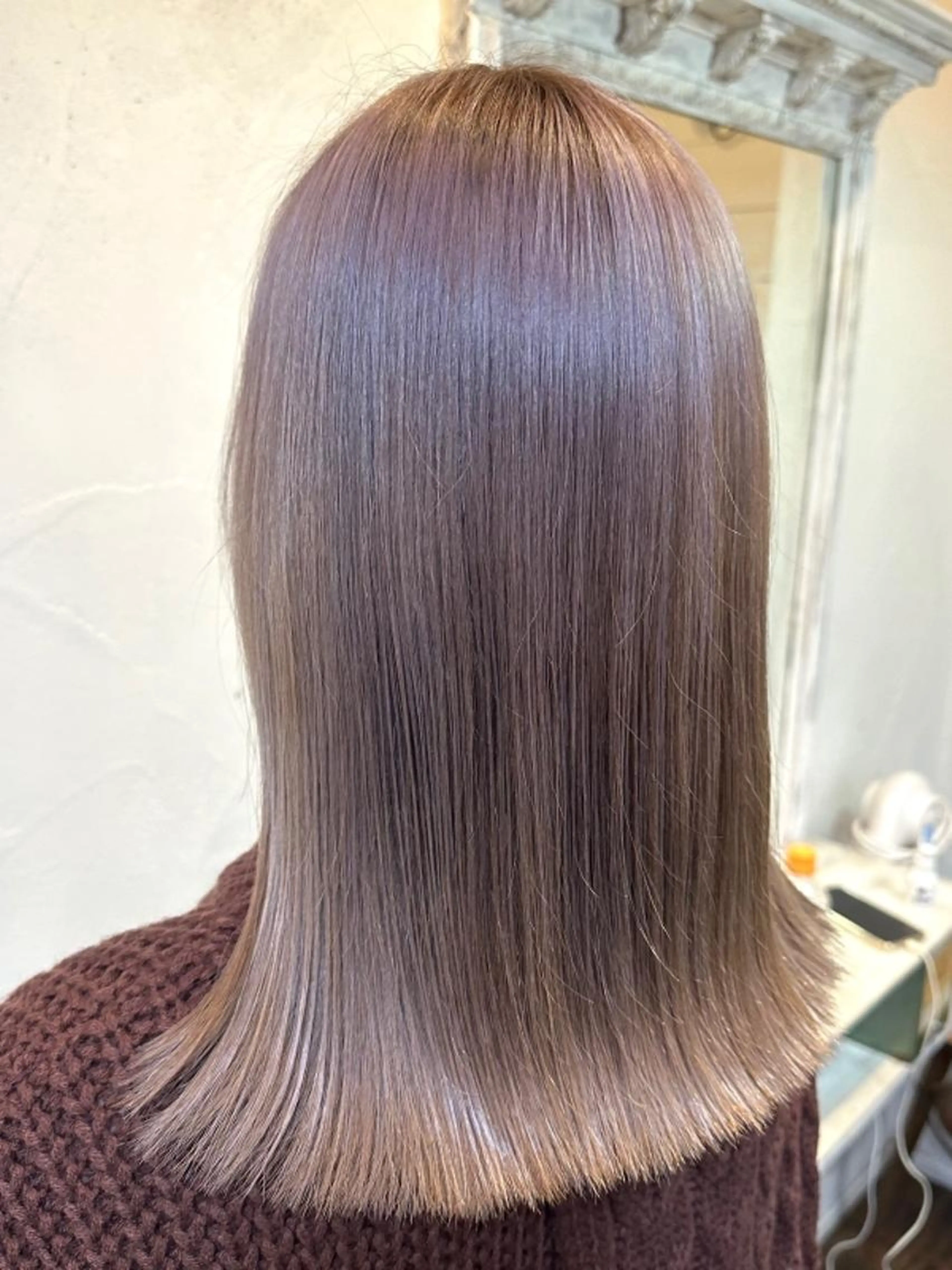 《縮毛矯正》髪質改善エステストレートの写真