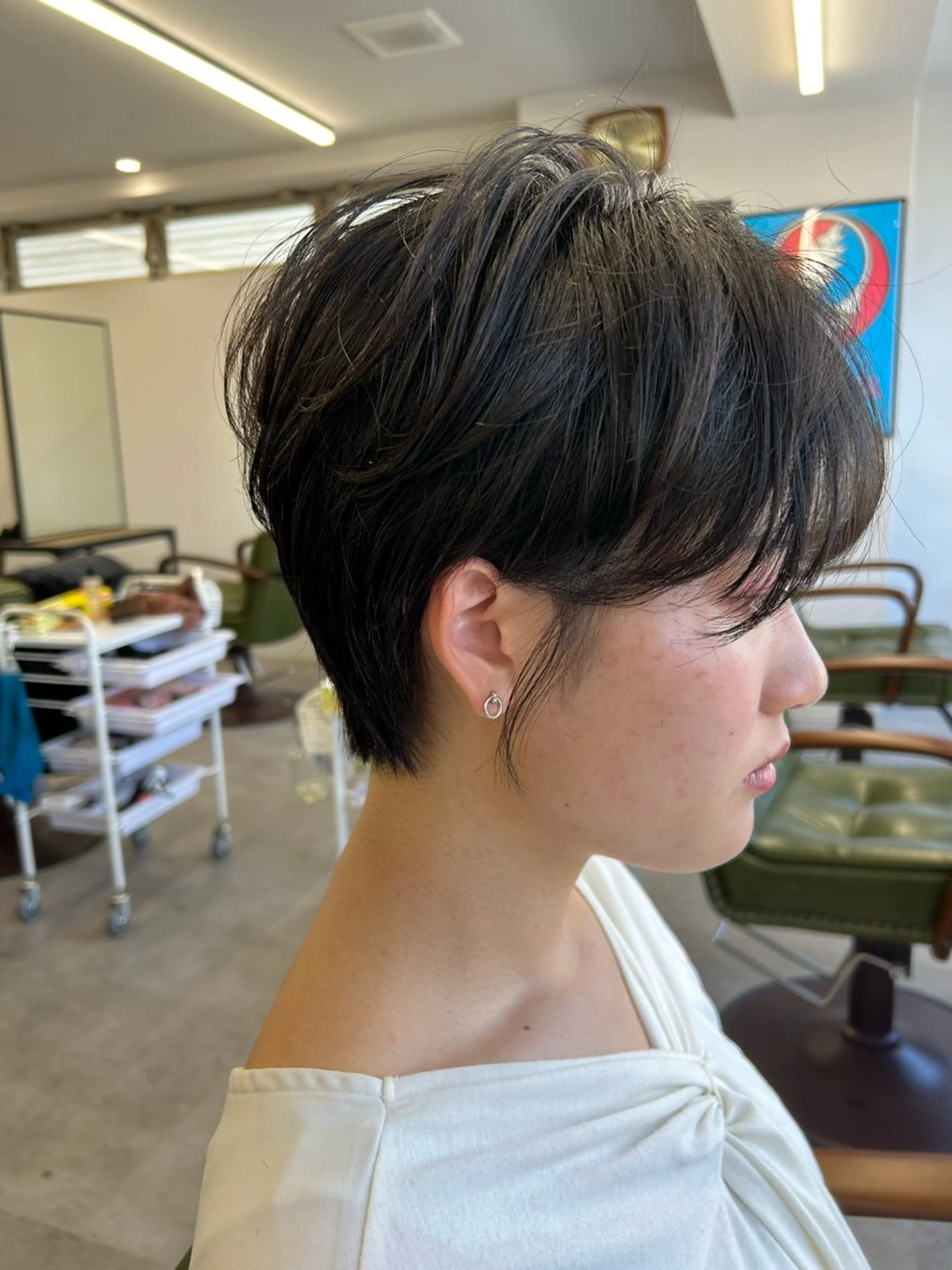 ショート ショートヘア カット トリートメント SHAFT Ieiriのヘアスタイル