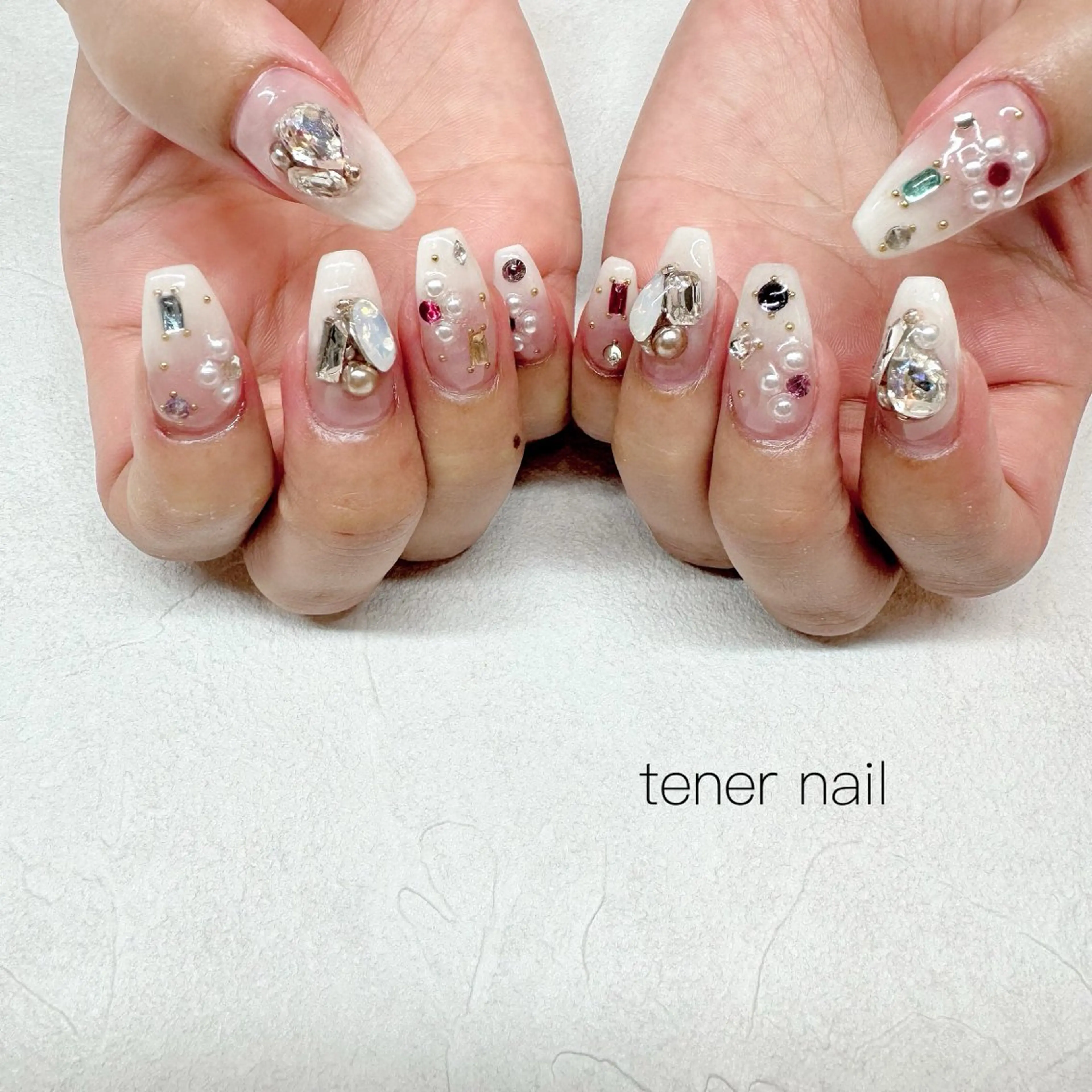 ネイル グラデーション ハンドネイル テネルネイル tener nailのネイルデザイン