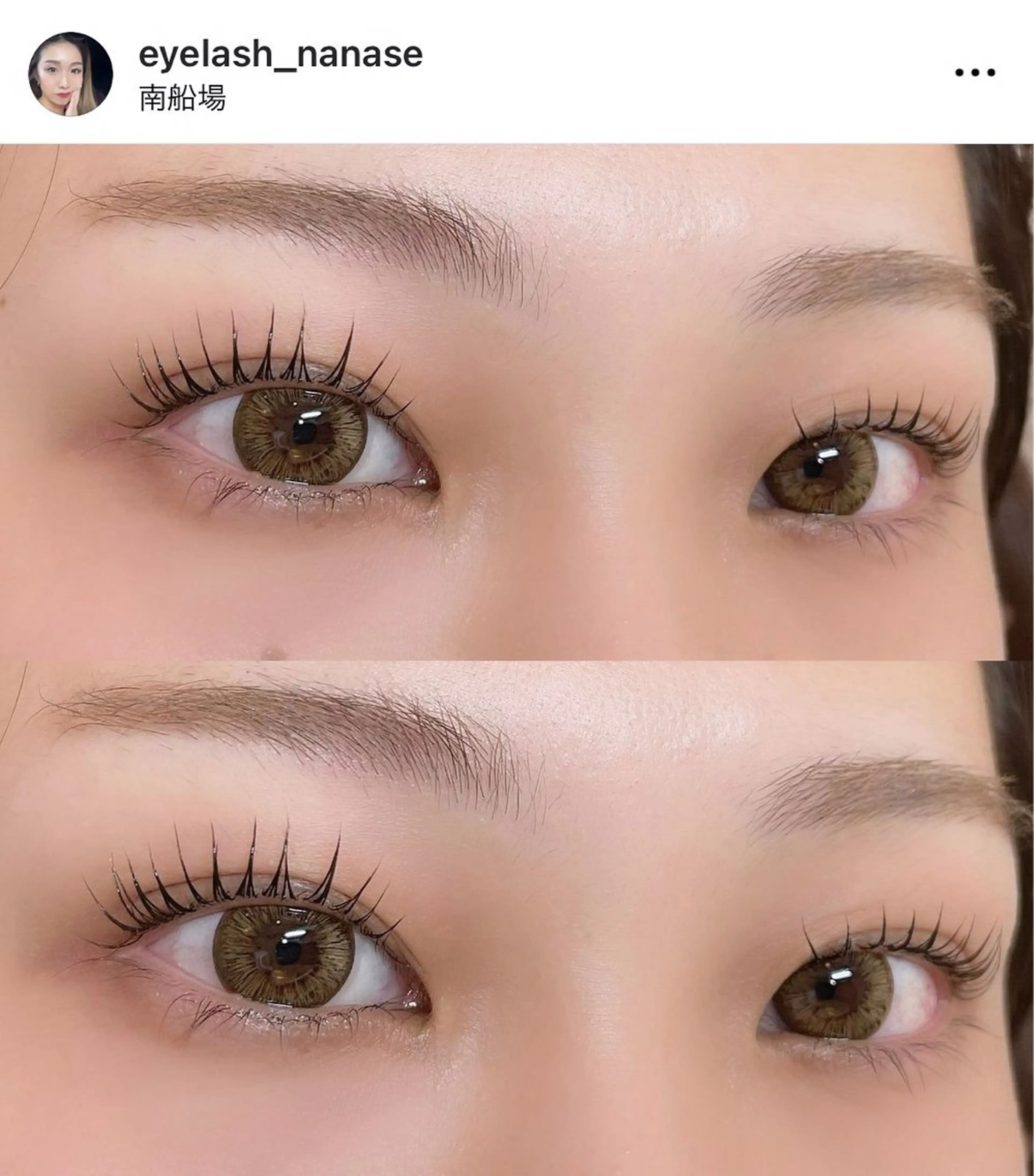 マツエク・マツパ 束感まつ毛 パリジェンヌラッシュリフト 一重×まつ毛パーマ マツパ 心斎橋🤍韓国.美眉 パリジェンヌ R..のマツエク・マツパデザイン