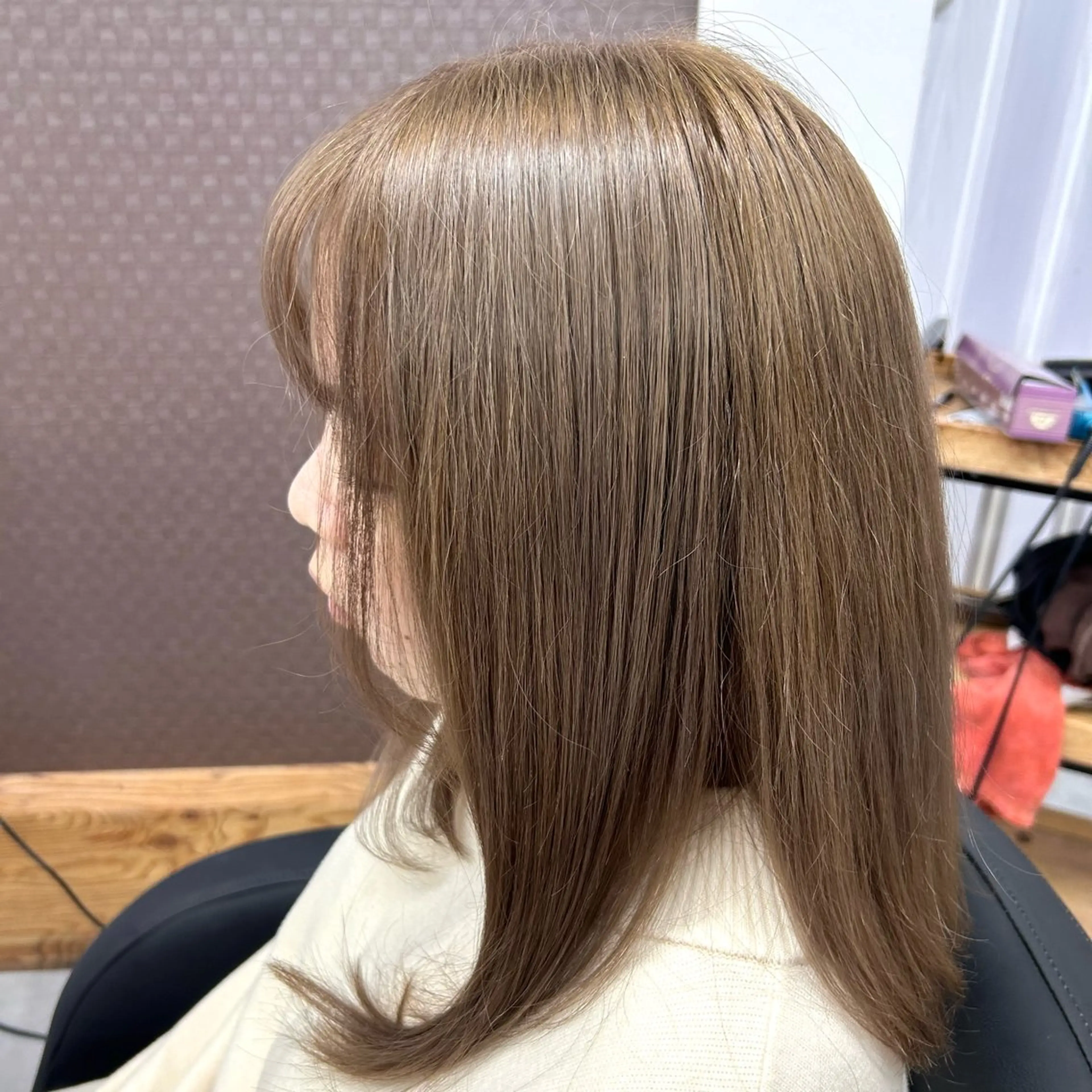 ミディアム welring所属・Aoba 🫧艶ハイトーン🫧のヘアスタイル