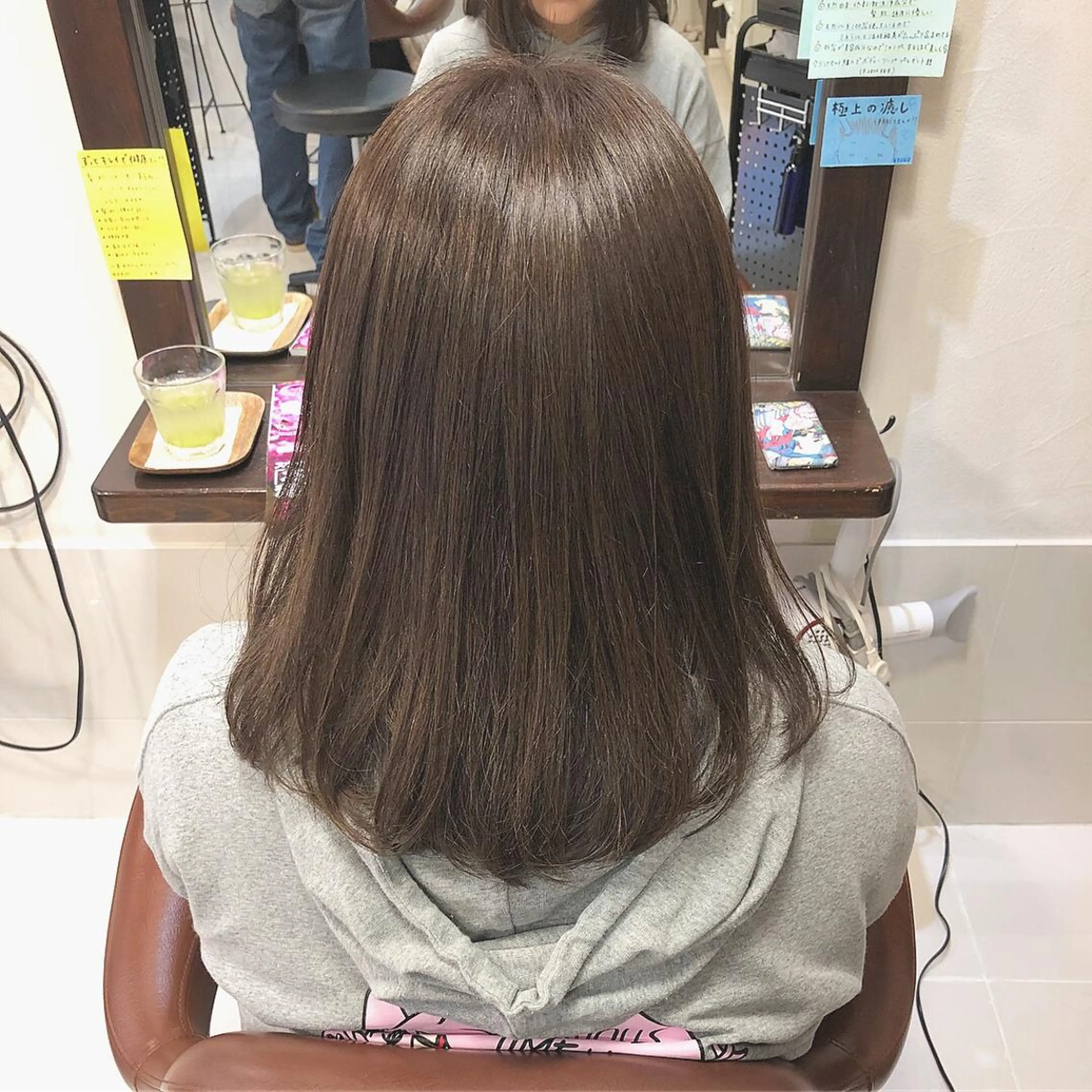 ミディアム カラー アッシュ バイオレットカラー バイオレットアッシュ カット ヘアカラー トリートメント N°+aero 🦔近藤　のぞみ🦔のヘアスタイル