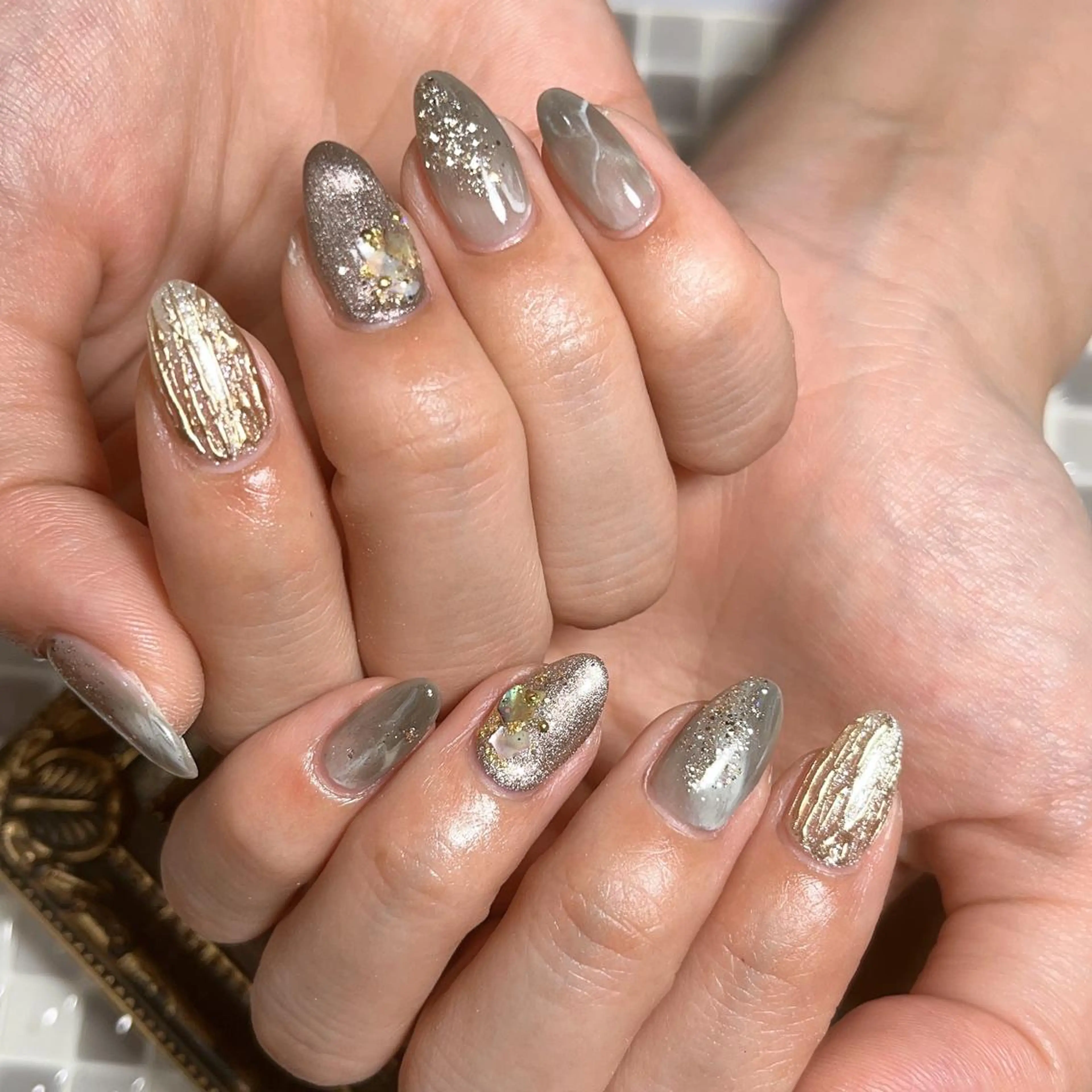 ネイル アートネイル ニュアンスネイル nailist yuiのネイルデザイン