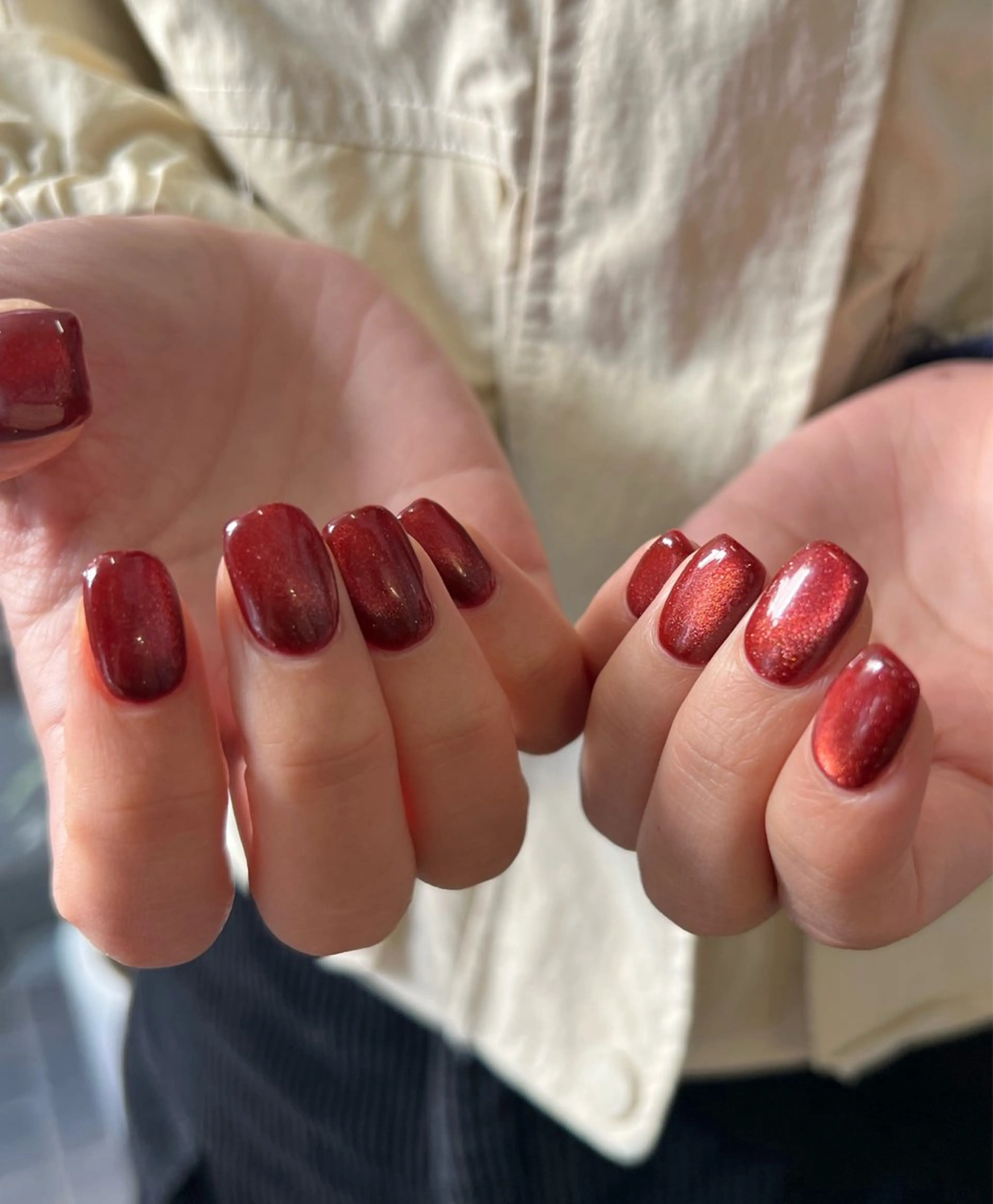 ネイル マグネットネイル ハンドネイル ヘアメイクネイリスト 💄💅hidemiのヘアスタイル