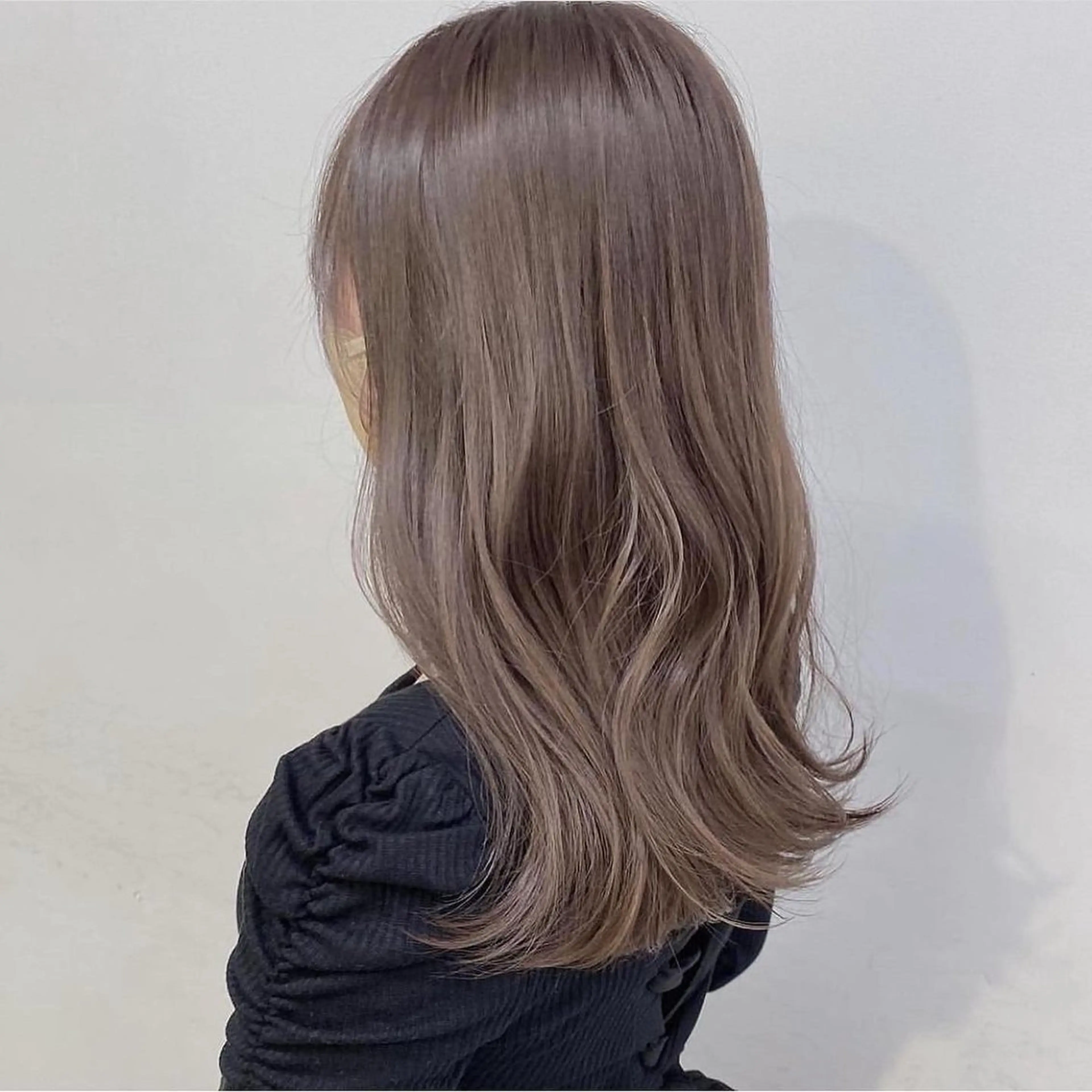 ロング カラー ヘアカラー トリートメント ヘッドスパ ヘアセット 🥞ベージュ系カラー 【すずきりほ】🥞のヘアスタイル