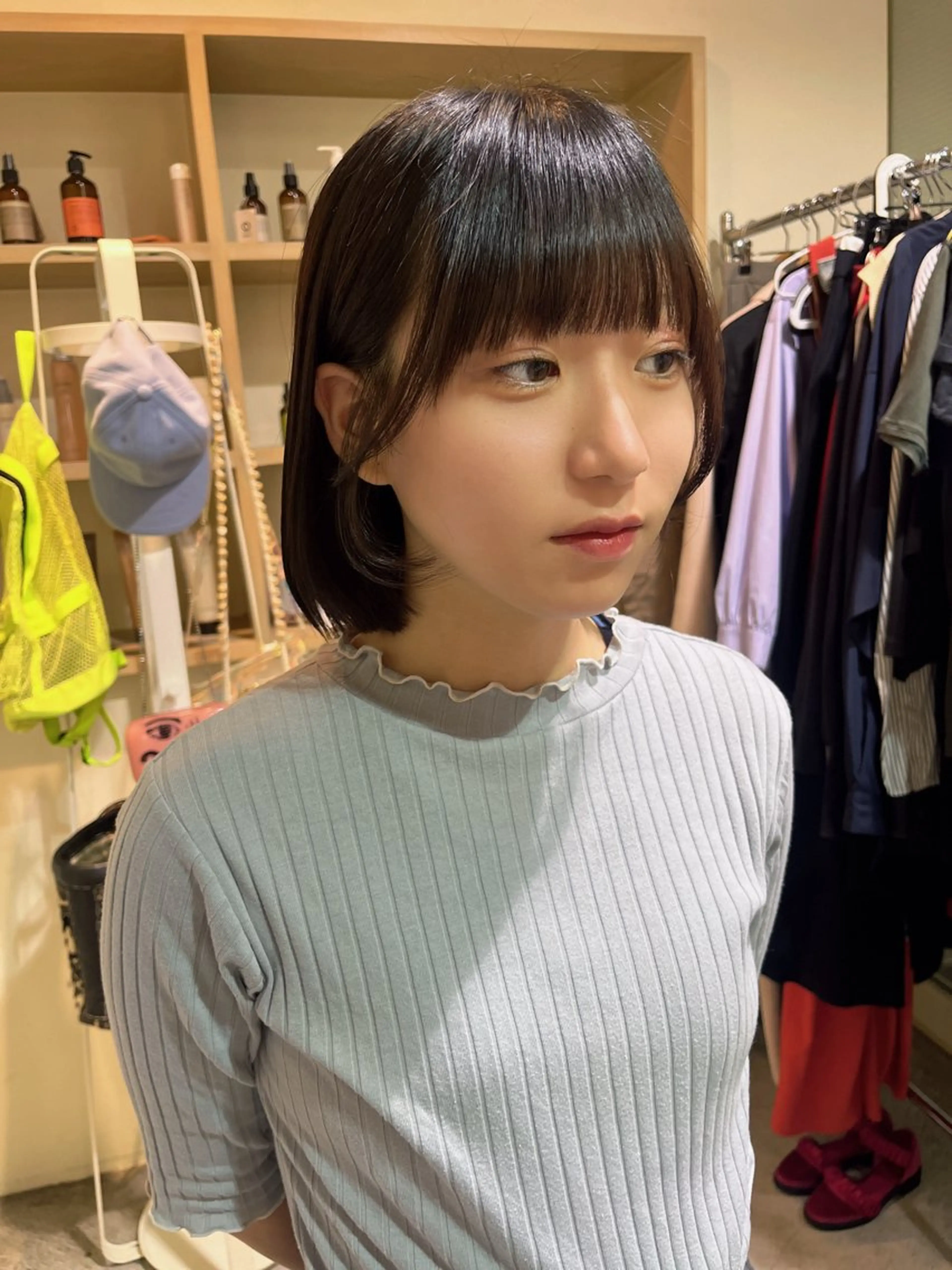 ミディアム カットモデル募集🤍 🐇anzuのヘアスタイル