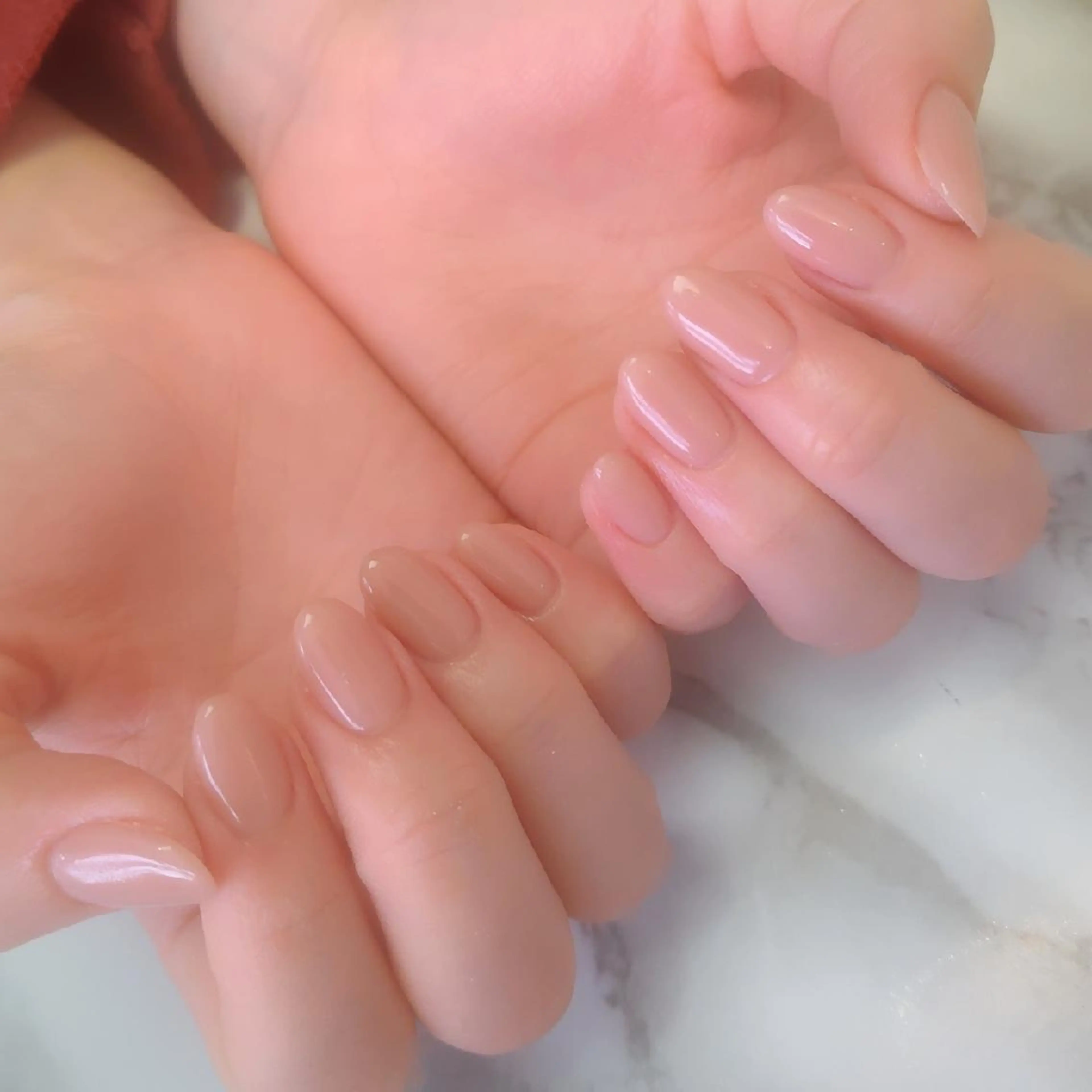 ネイル ワンカラーネイル ジェヌインネイル 河内のネイルデザイン