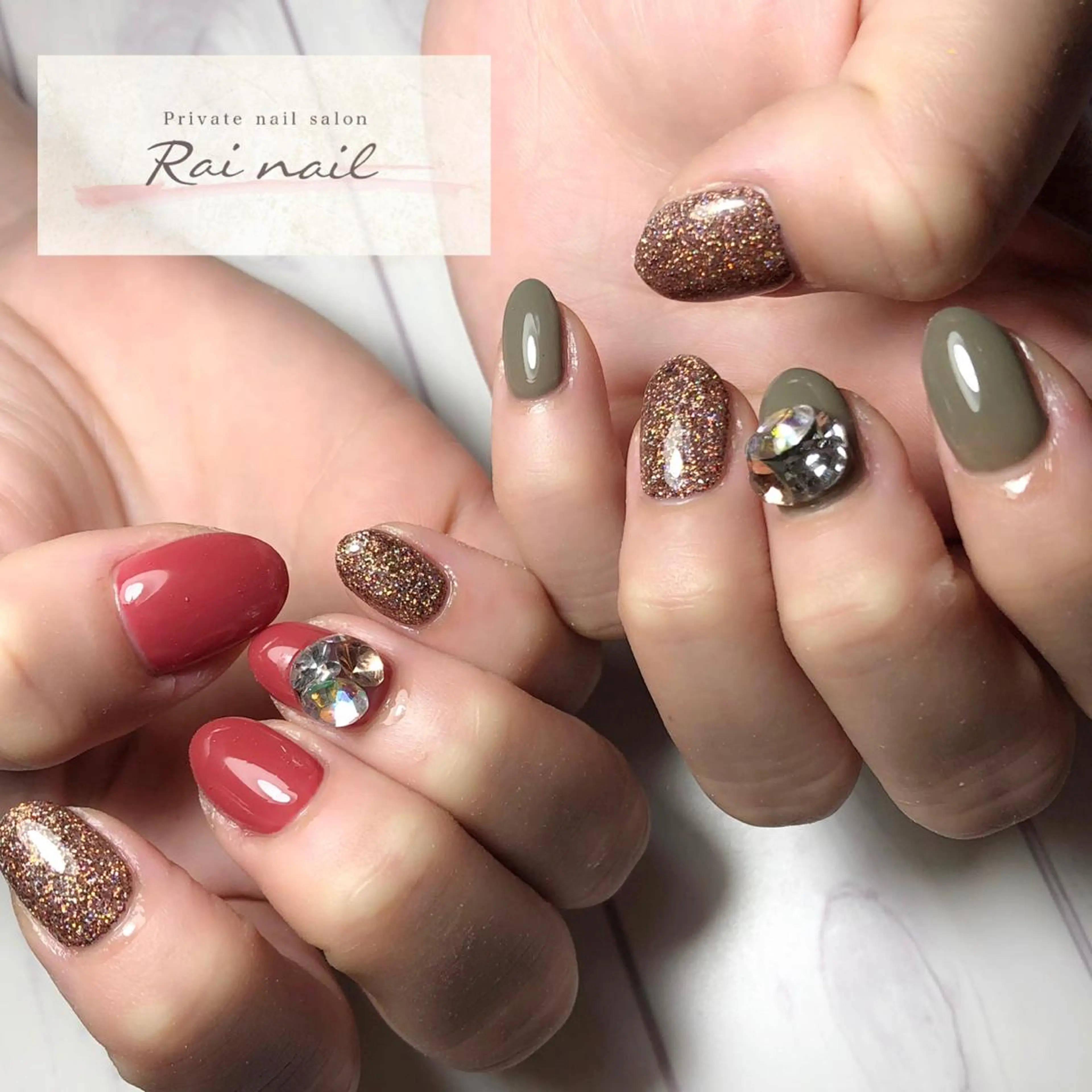 ネイル Rai nail_ Risaのネイルデザイン