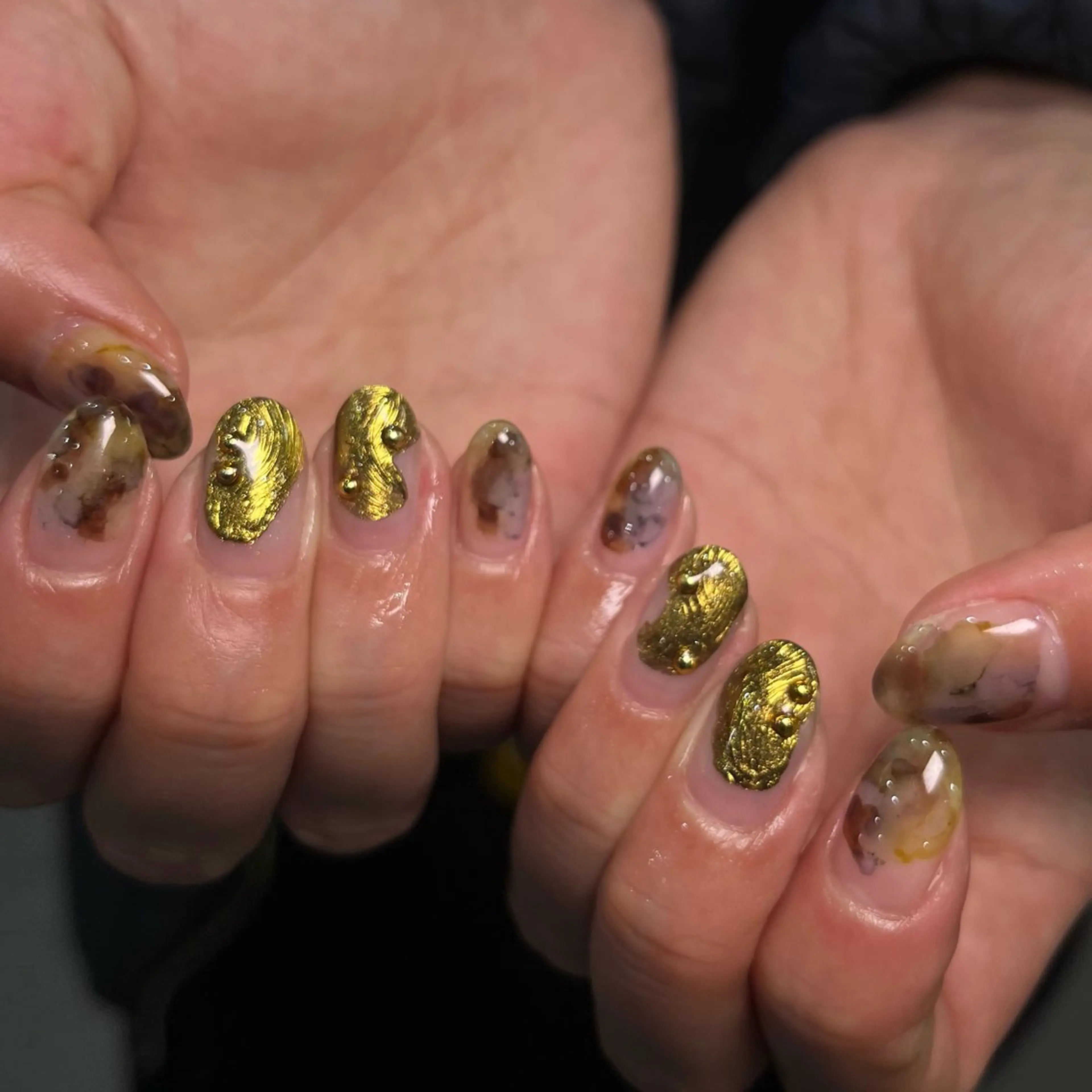 ネイル ハンドネイル Cleo 名古屋駅店 🖤EMIRIのネイルデザイン