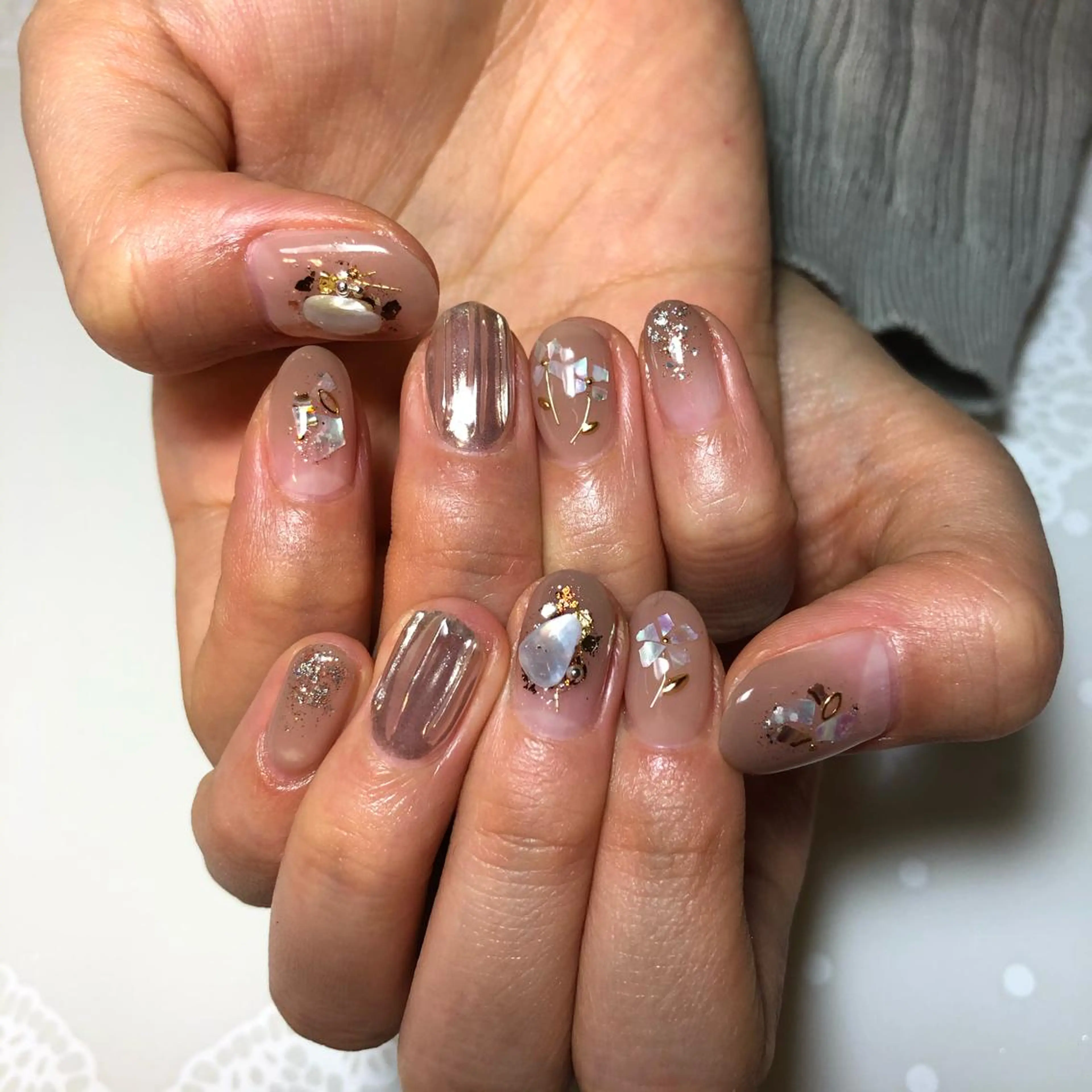 ネイル ニュアンスネイル 米田 律子のネイルデザイン