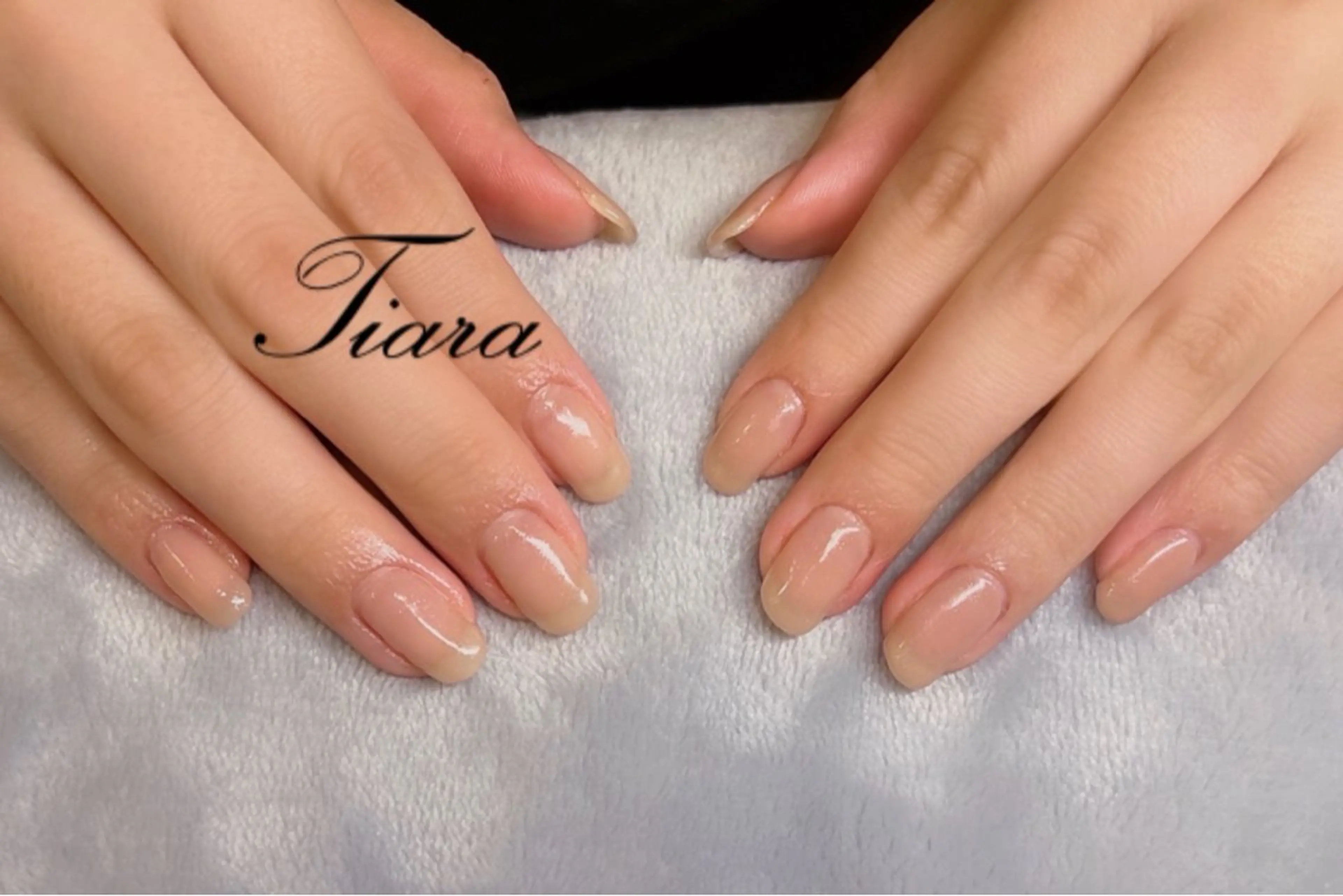 ネイル シンプルネイル Tiara.. nailのネイルデザイン