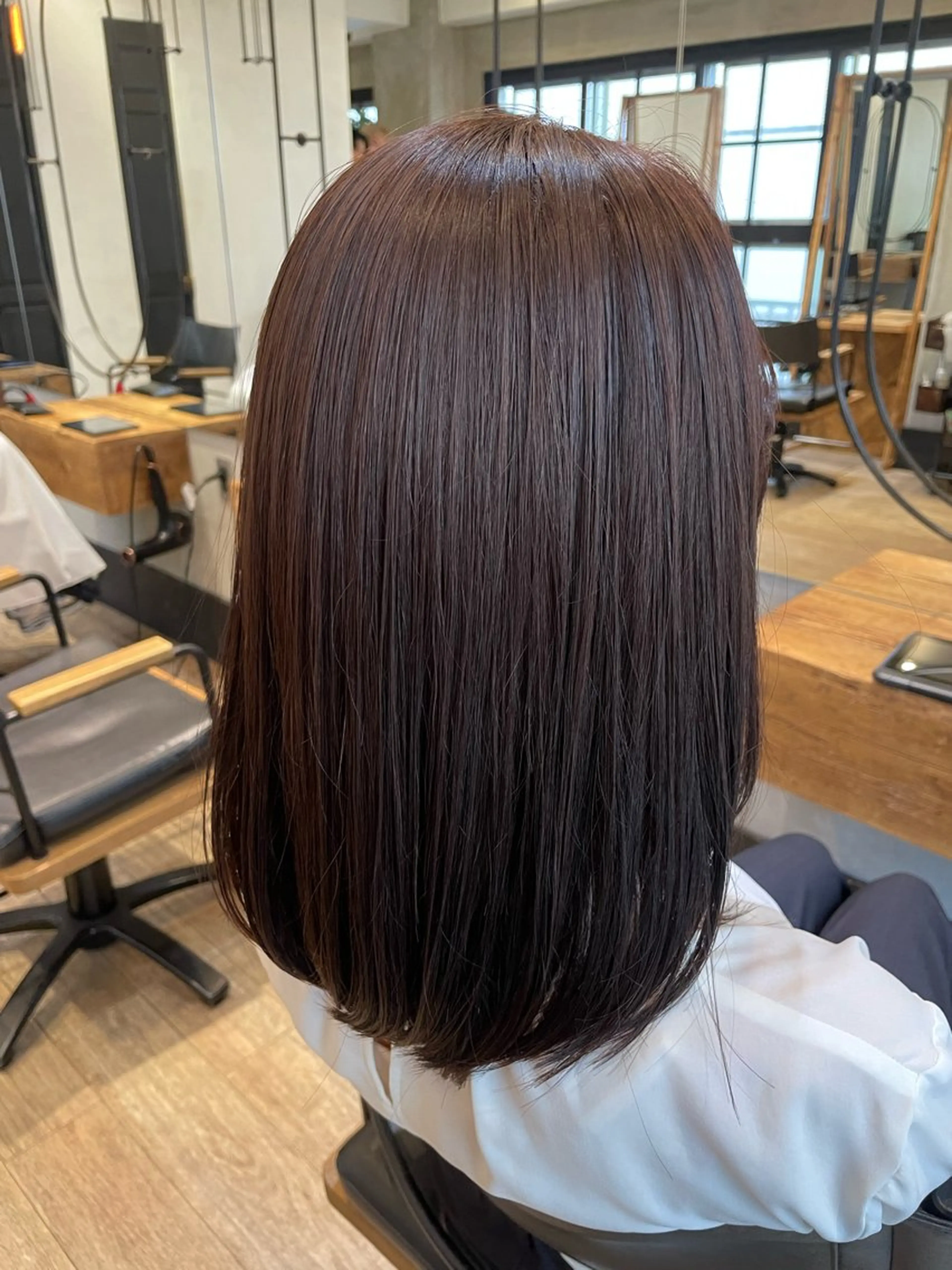 カラー カット ヘアカラー 新宿 /透明感カラー レイヤー/NANAのヘアスタイル