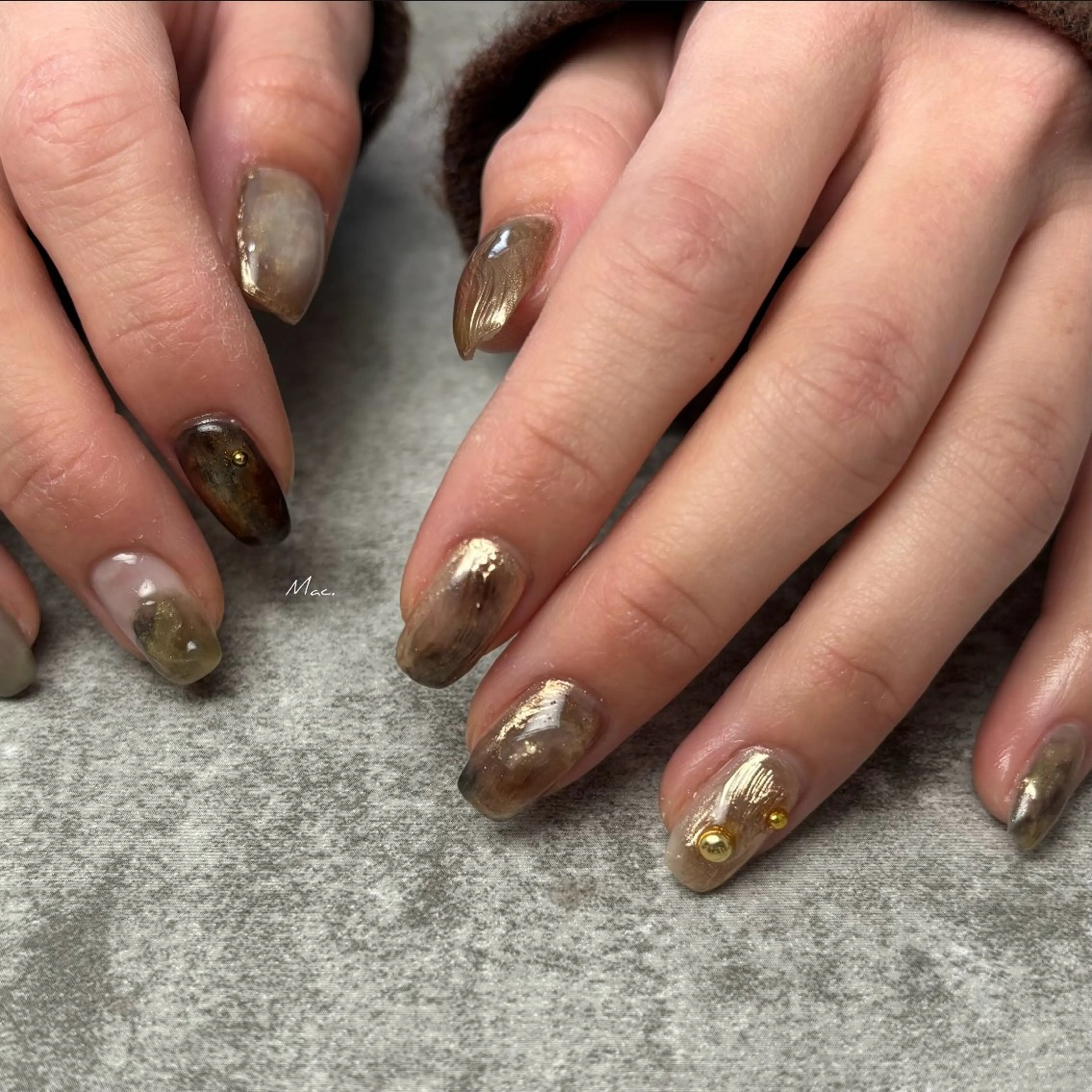 ネイル ハンドネイル atelier mac.のネイルデザイン