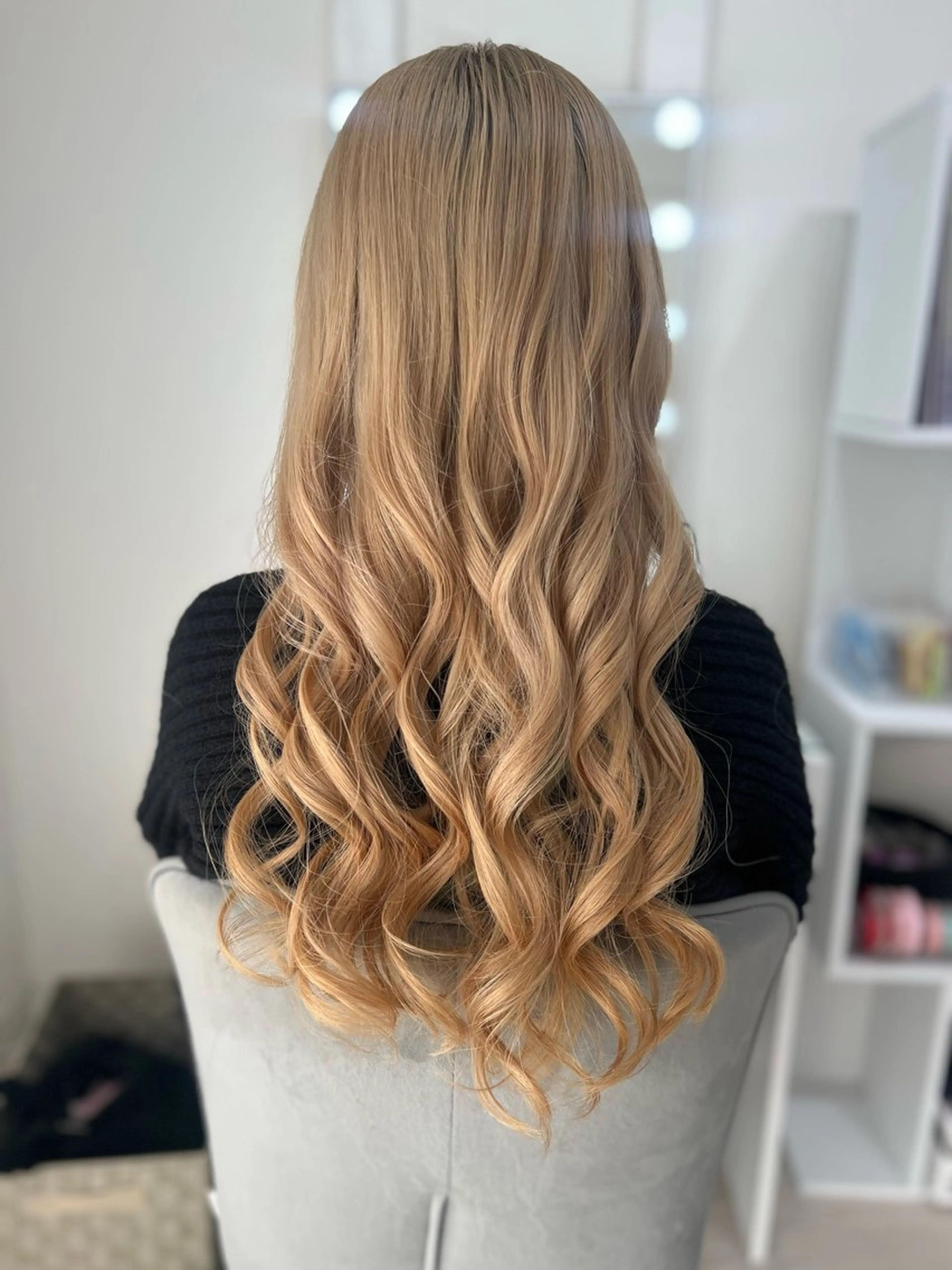 ロング ヘアセット ヘアセット/金山 佐野 妃都美のヘアスタイル