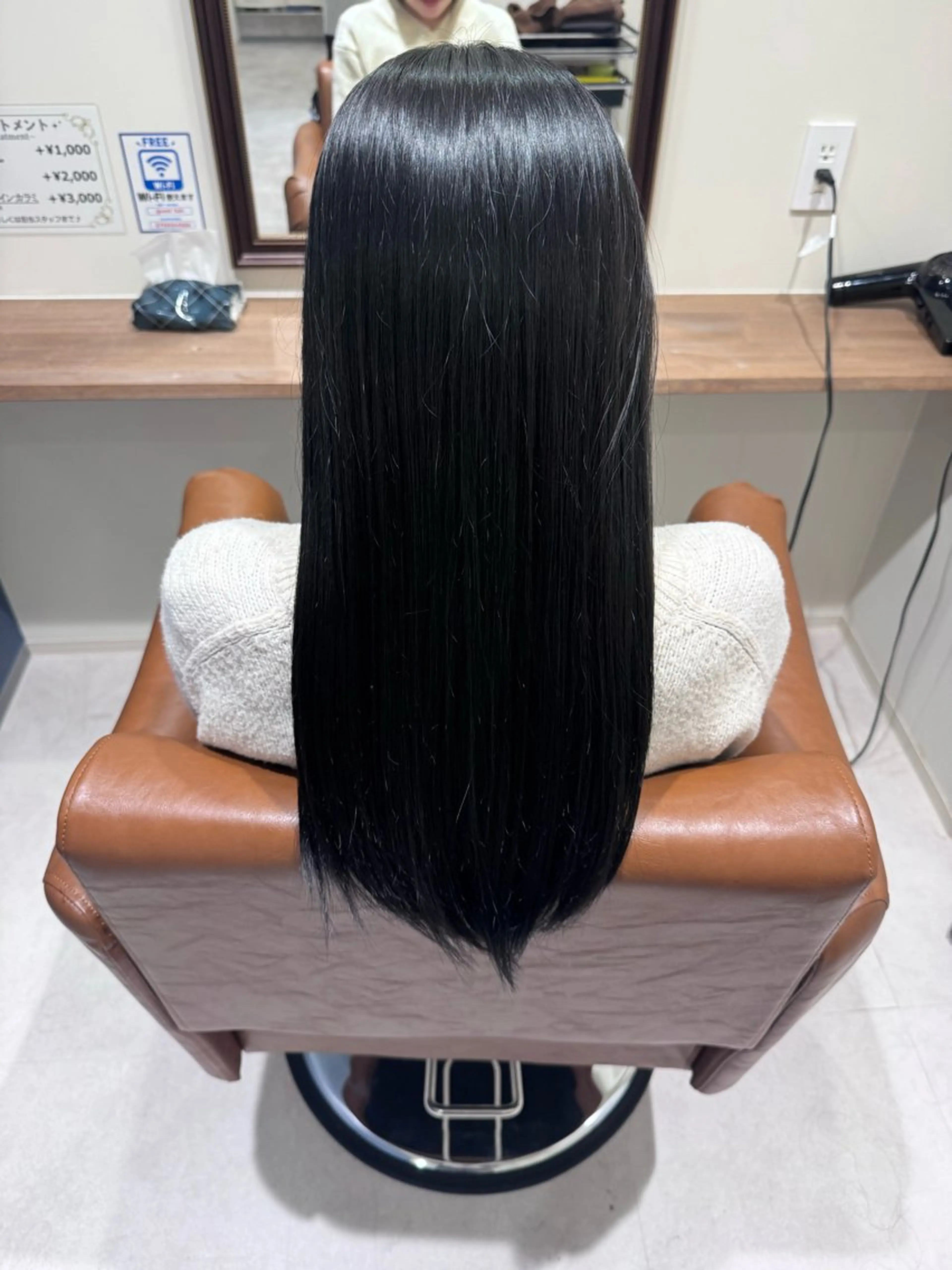 ロング カラー ヘアカラー トリートメント 松島 hairのヘアスタイル