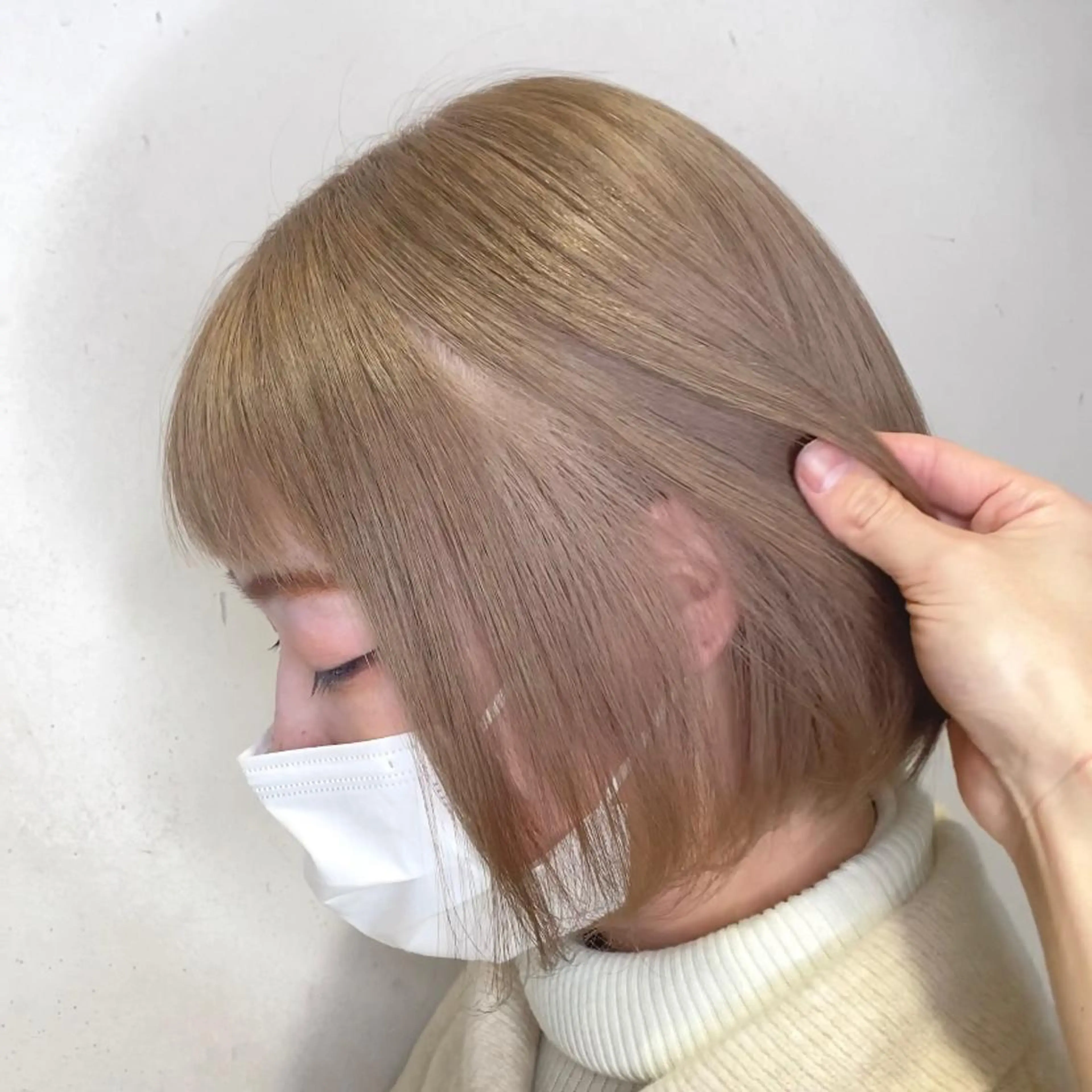 ショート カラー 高槻No.1🇰🇷 韓国ヘア　橋口陽太のヘアスタイル