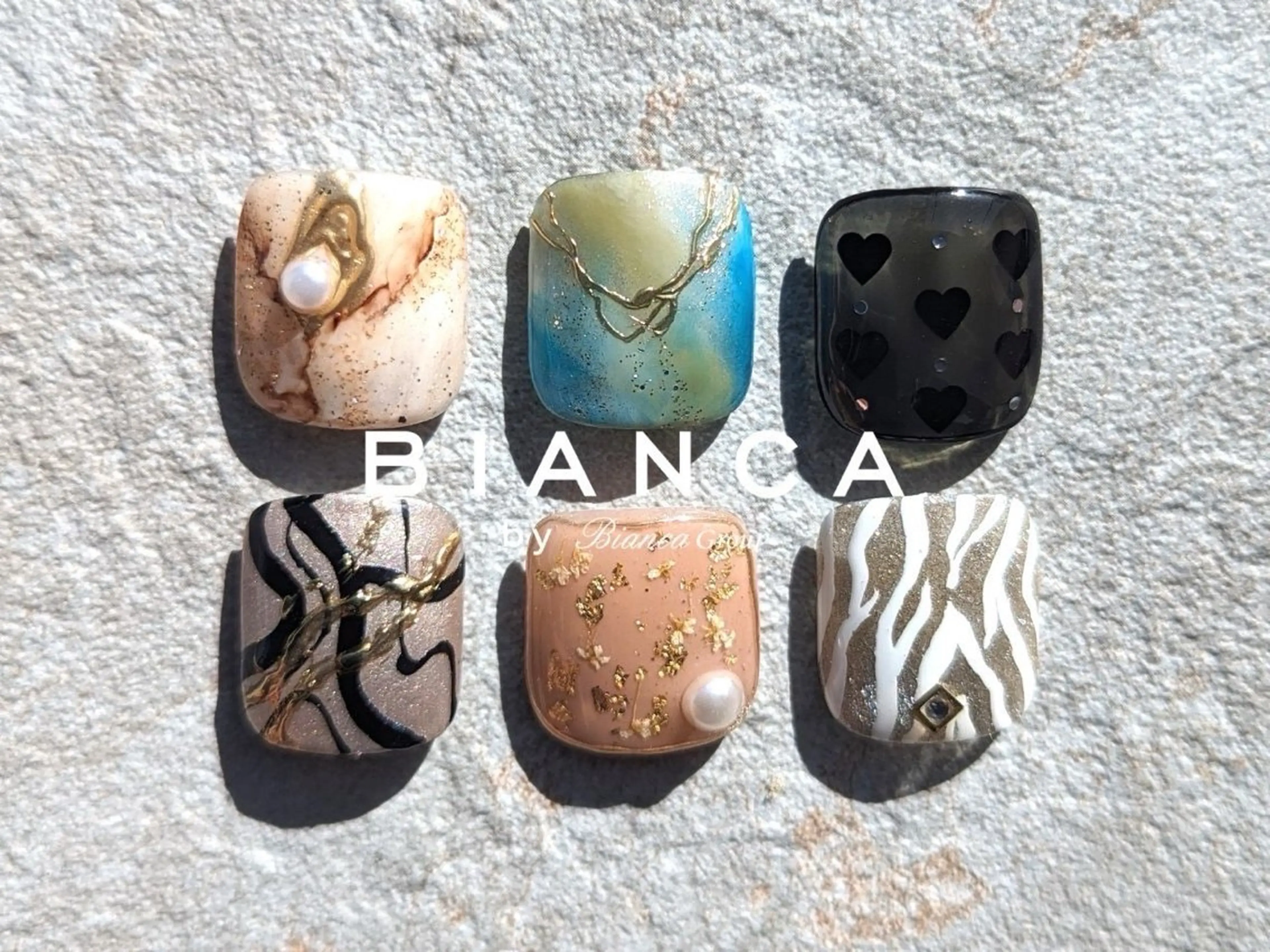ネイル フットネイル Bianca川口 Nagoyaのマツエク・マツパデザイン