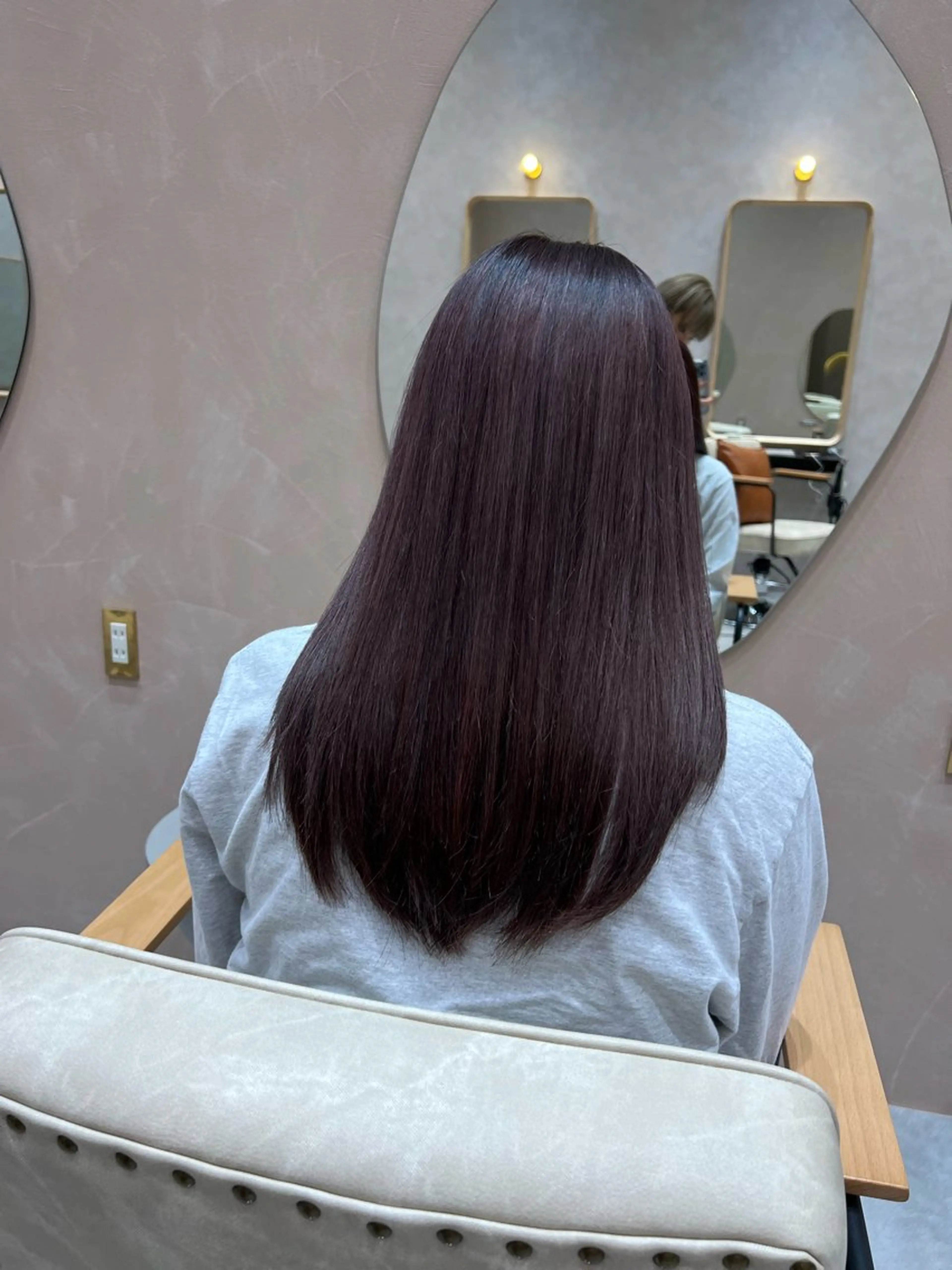 セミロング カラー 透明感/ベージュ /kazui🐈のヘアスタイル