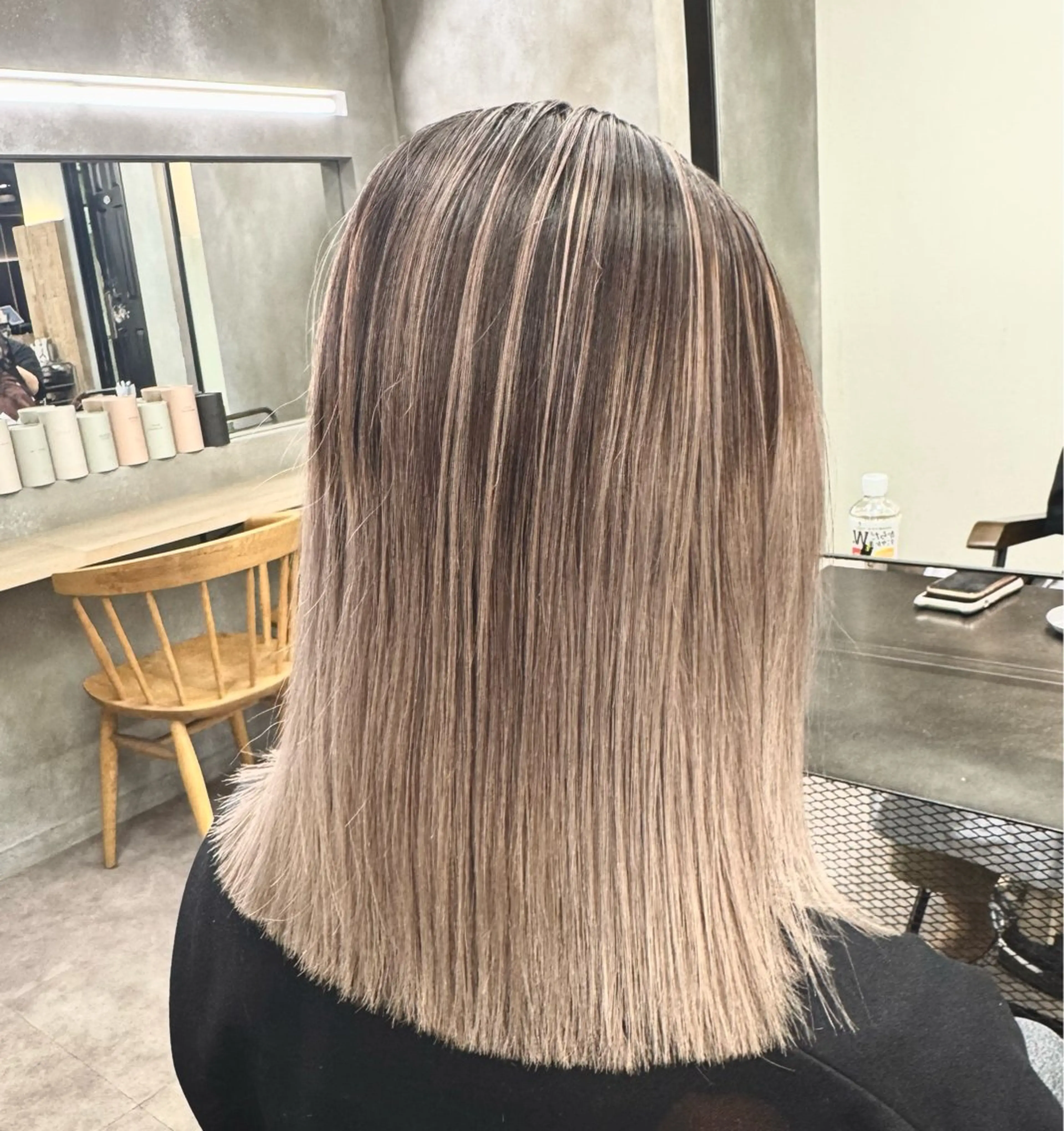 ミディアム ヘアカラー ✨本日空きあります✨ 遠田コウヘイ🌟のヘアスタイル