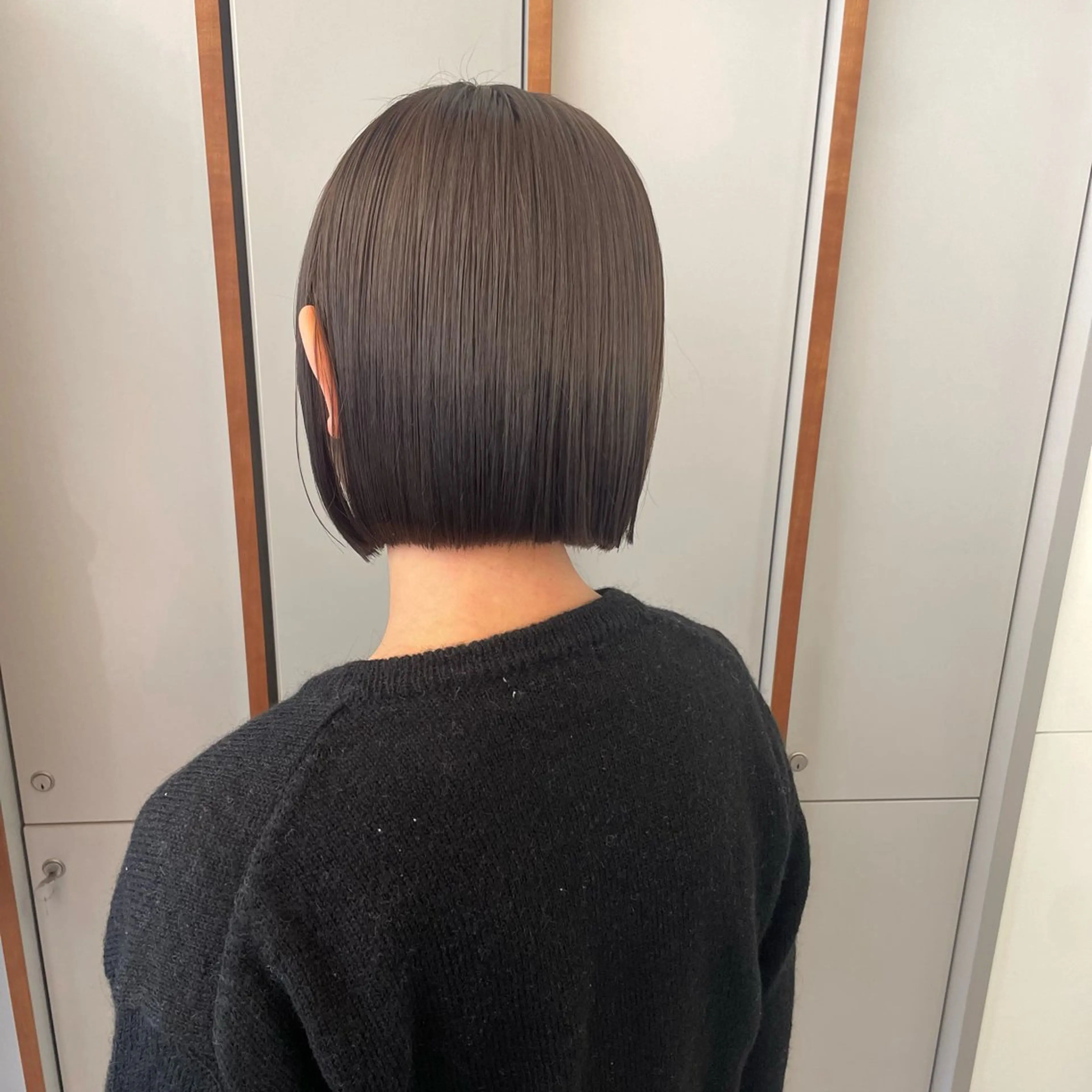 ショート カラー ベージュカラー ブリーチ 透明感カラー ダブルカラー カット 髪質改善カラー/ボブ 🌻Mutsumiのヘアスタイル