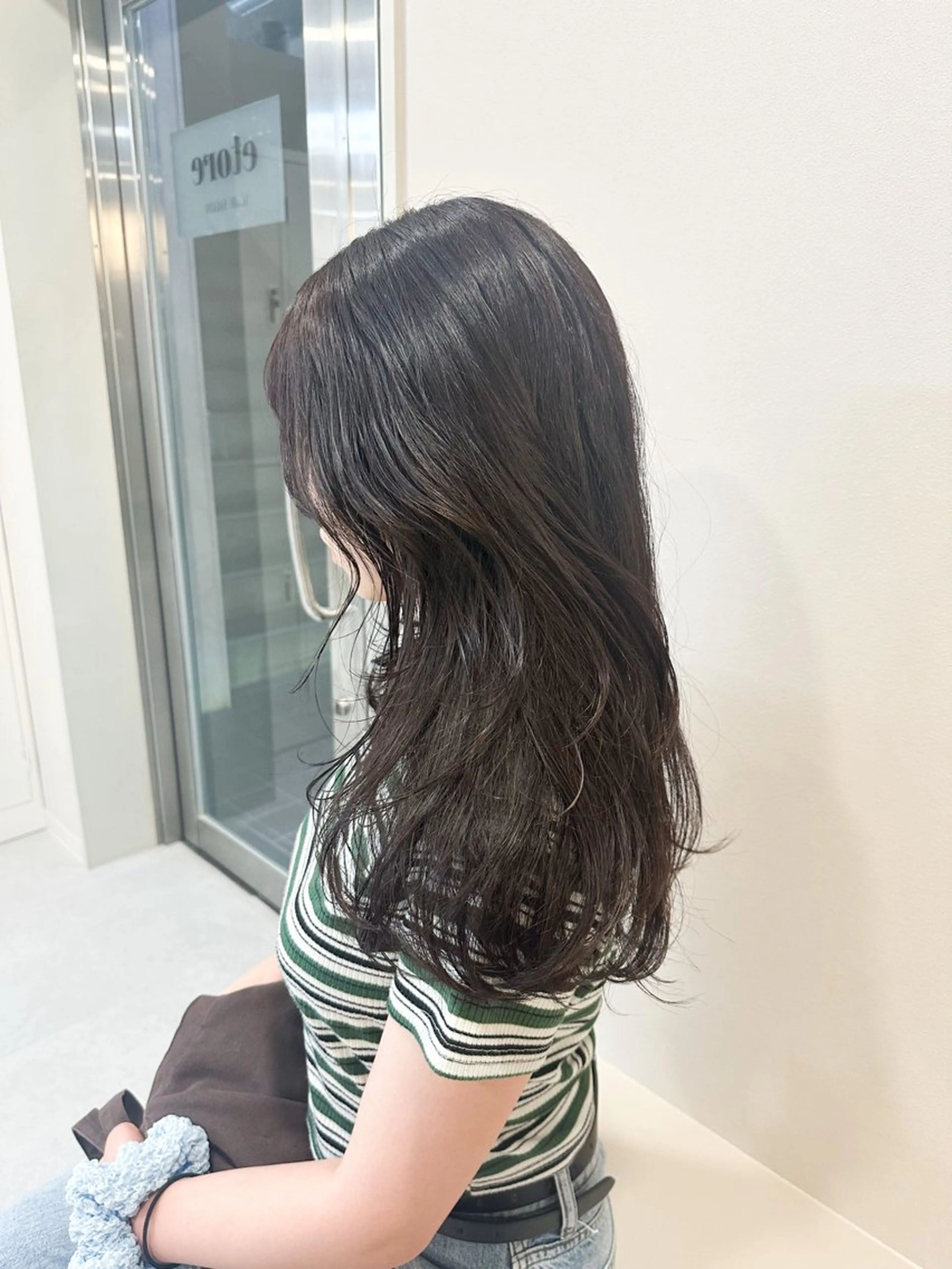 ロング カラー ディープラベンダー ラベンダーカラー 🌼透明感艶カラー オリーブ🌼河村咲のヘアスタイル