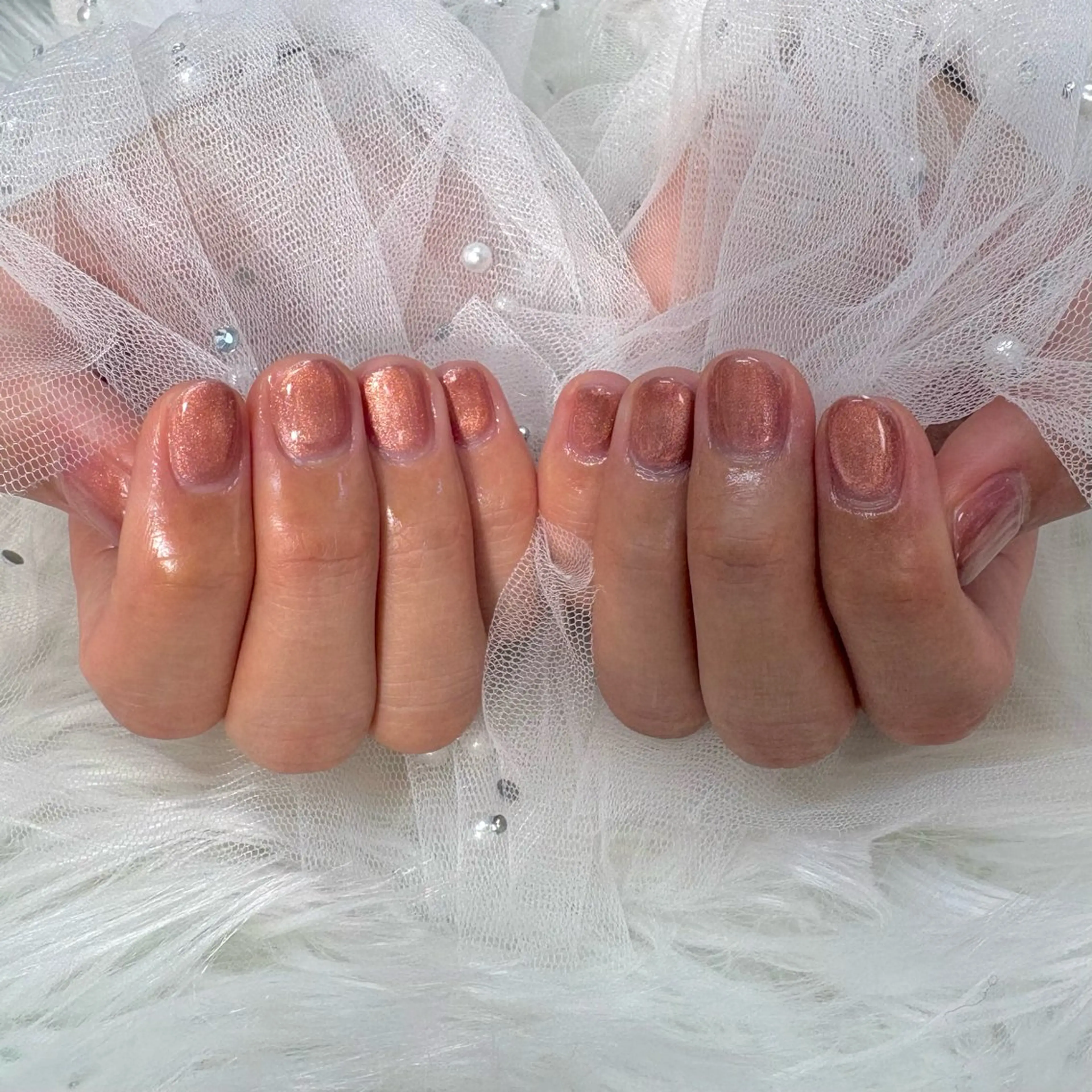 ネイル マグネットネイル ハンドネイル SHINE nail salonのネイルデザイン