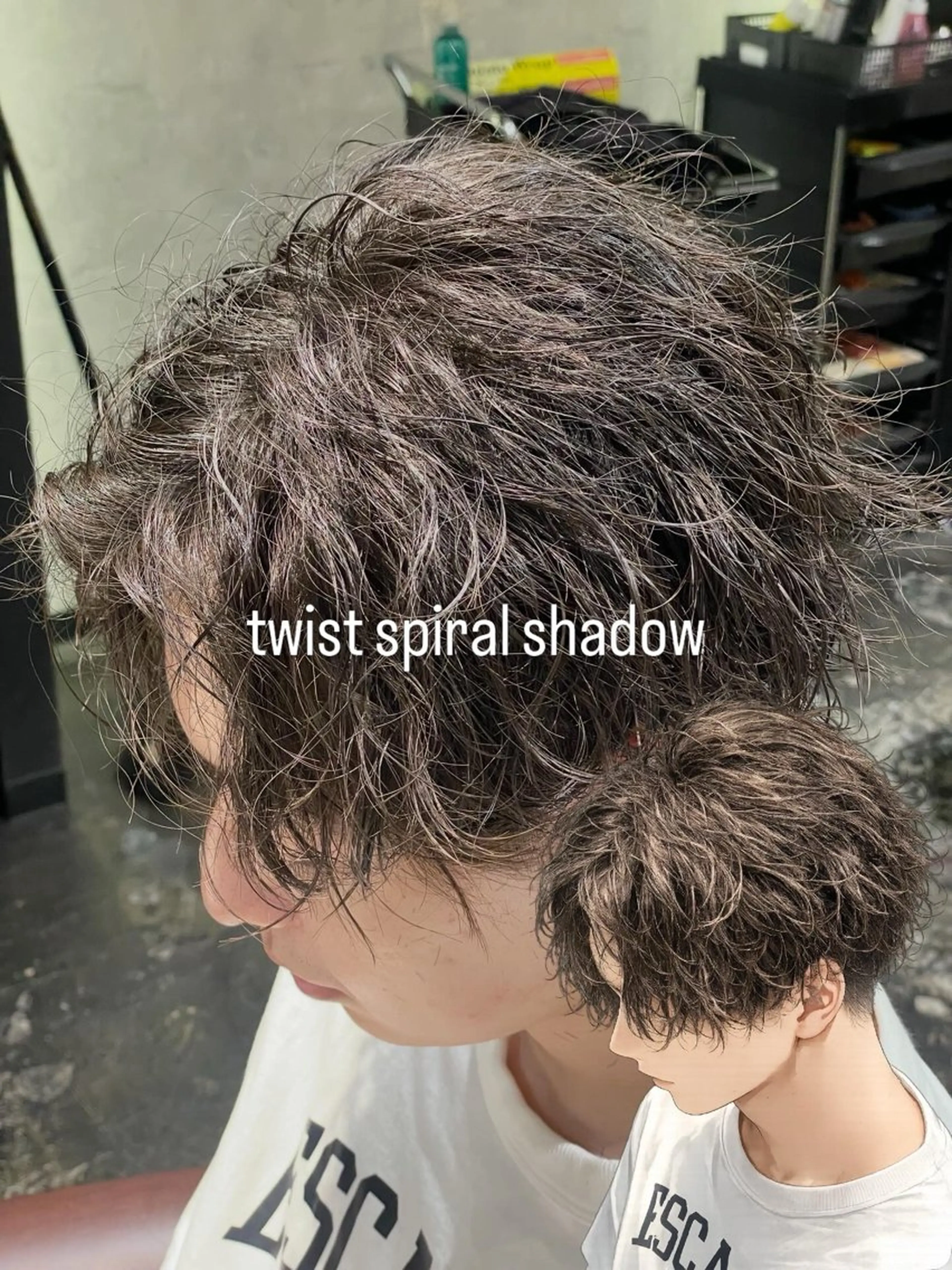 パーマ メンズ メンズパーマ ツイストスパイラルパーマ スパイラルパーマ カット パーマ 💈メンズ職人 ルキト💈のヘアスタイル