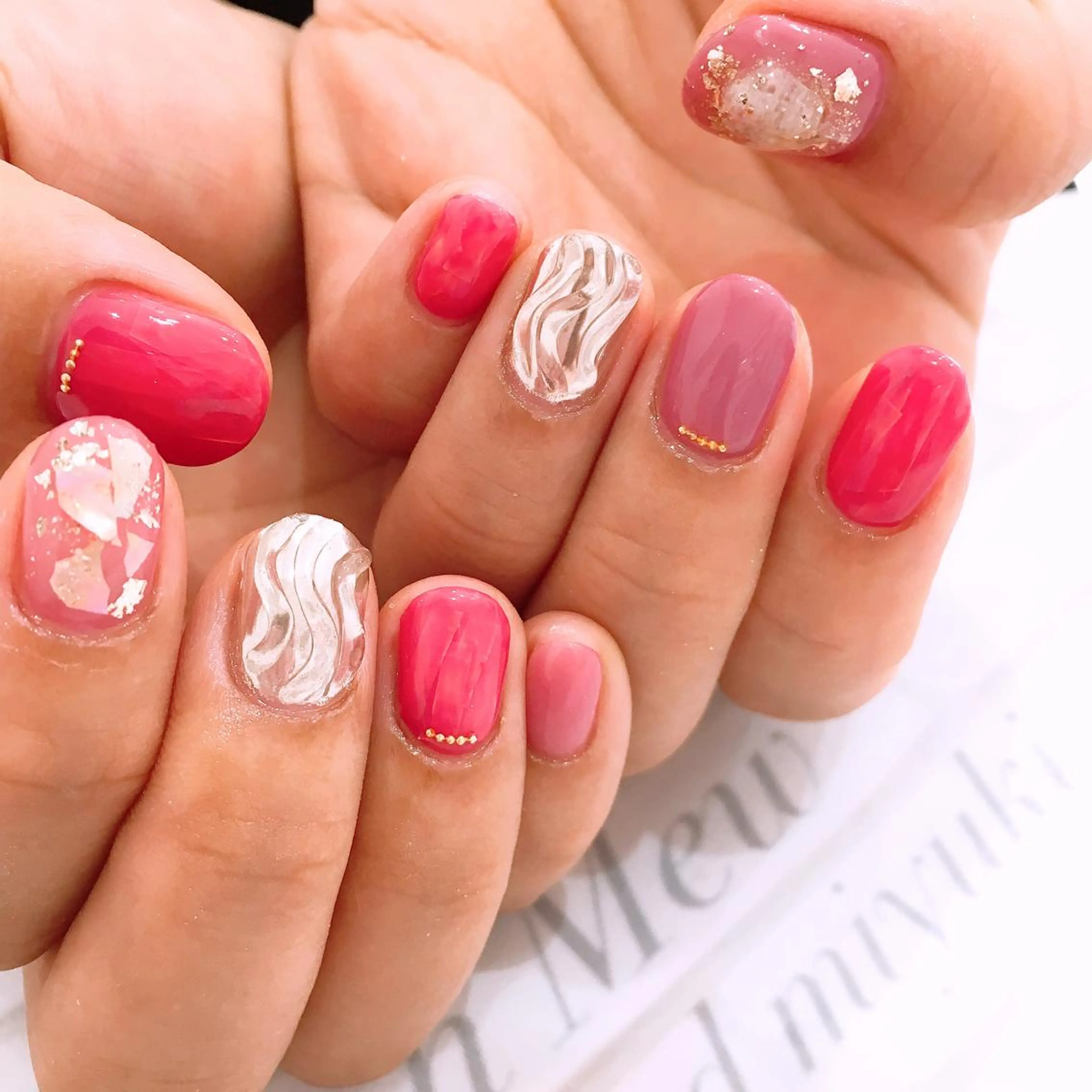 ネイル Nailsalon Mew❤︎のネイルデザイン