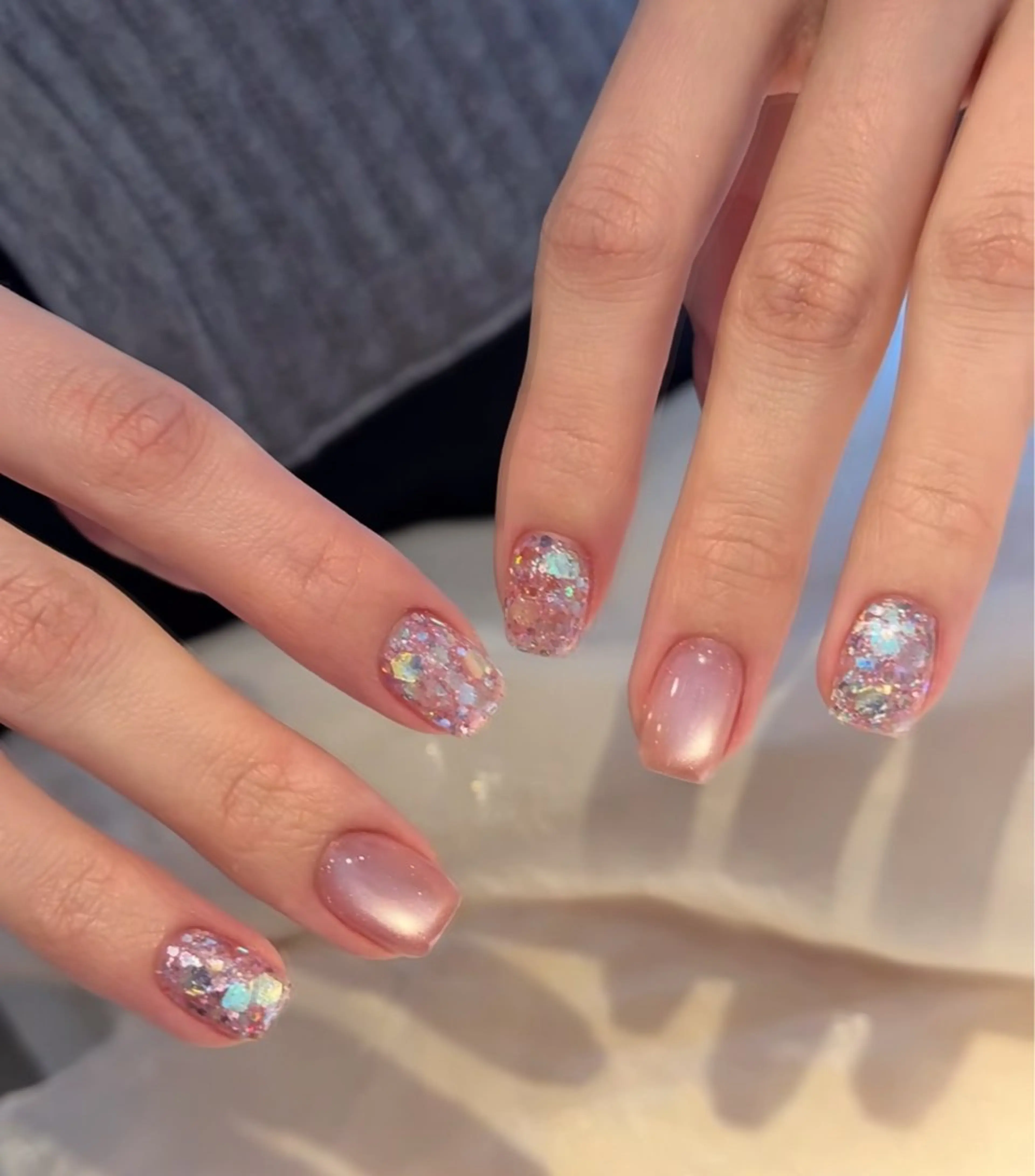 ネイル ワンカラーネイル ハンドネイル 中山 美月のネイルデザイン