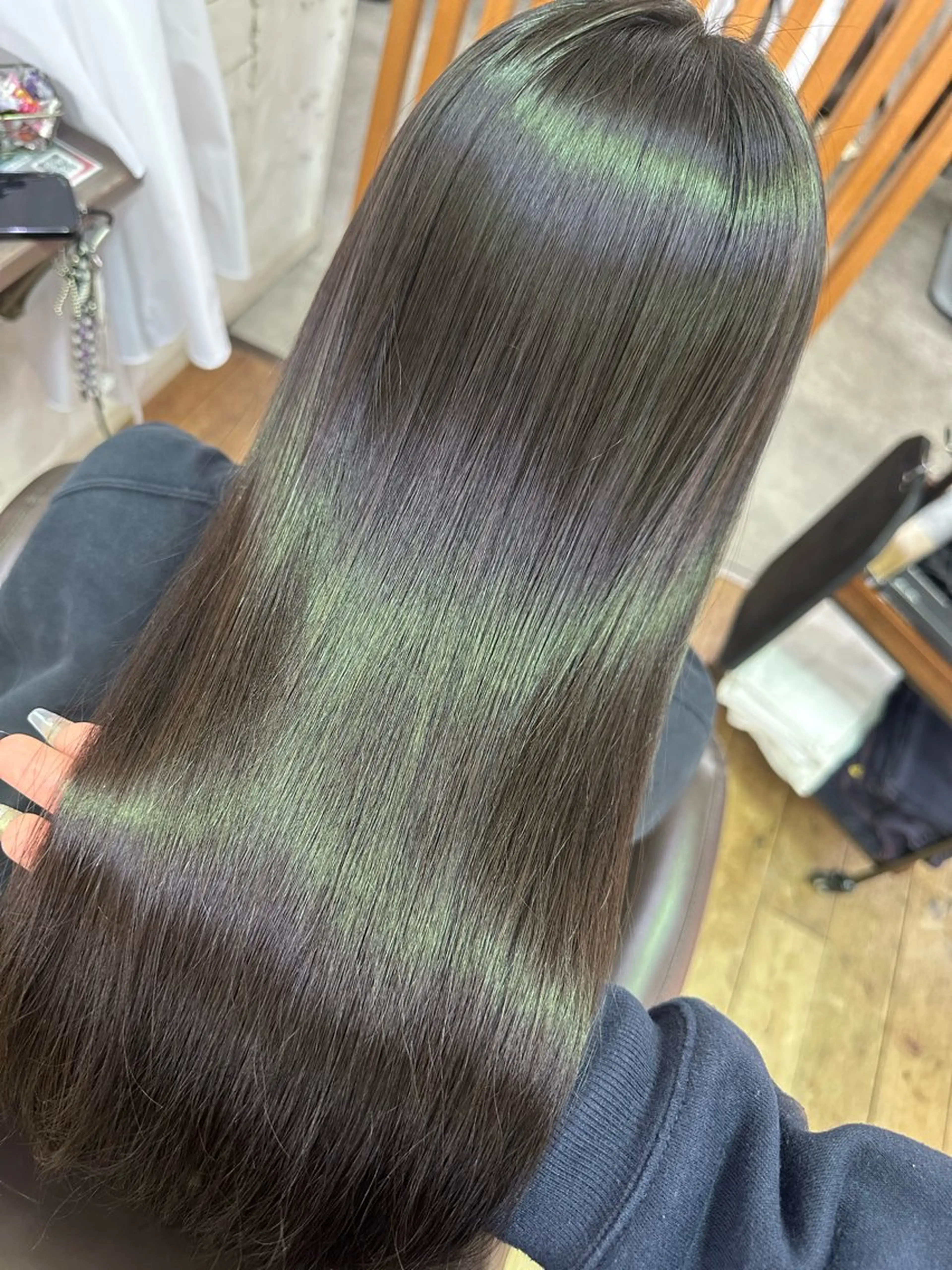 ロング カット 縮毛矯正 トリートメント 🩷PEEQS吉田 愛梨🩷のヘアスタイル