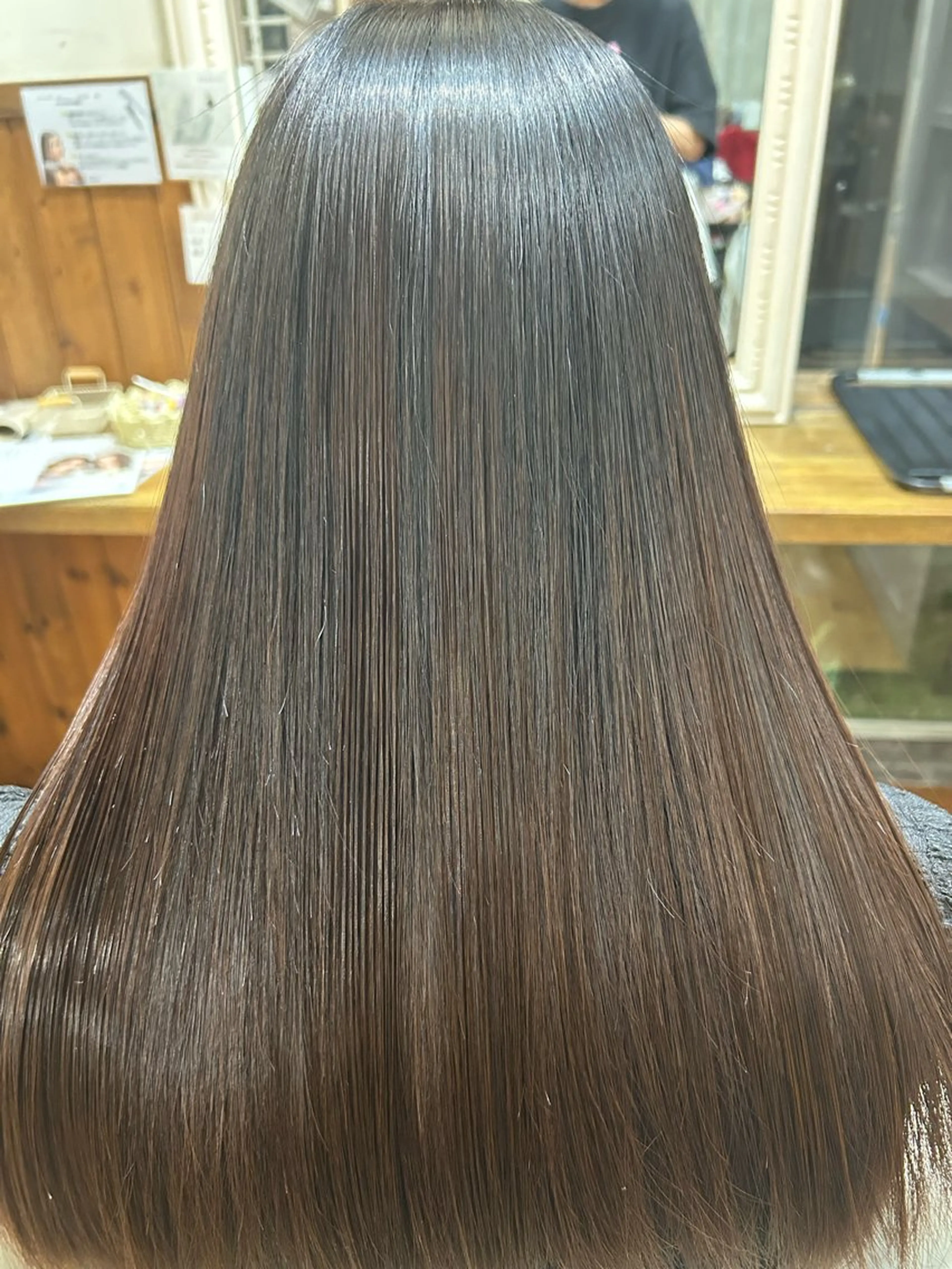 ロング 縮毛矯正 トリートメント 村瀬 龍之介のヘアスタイル