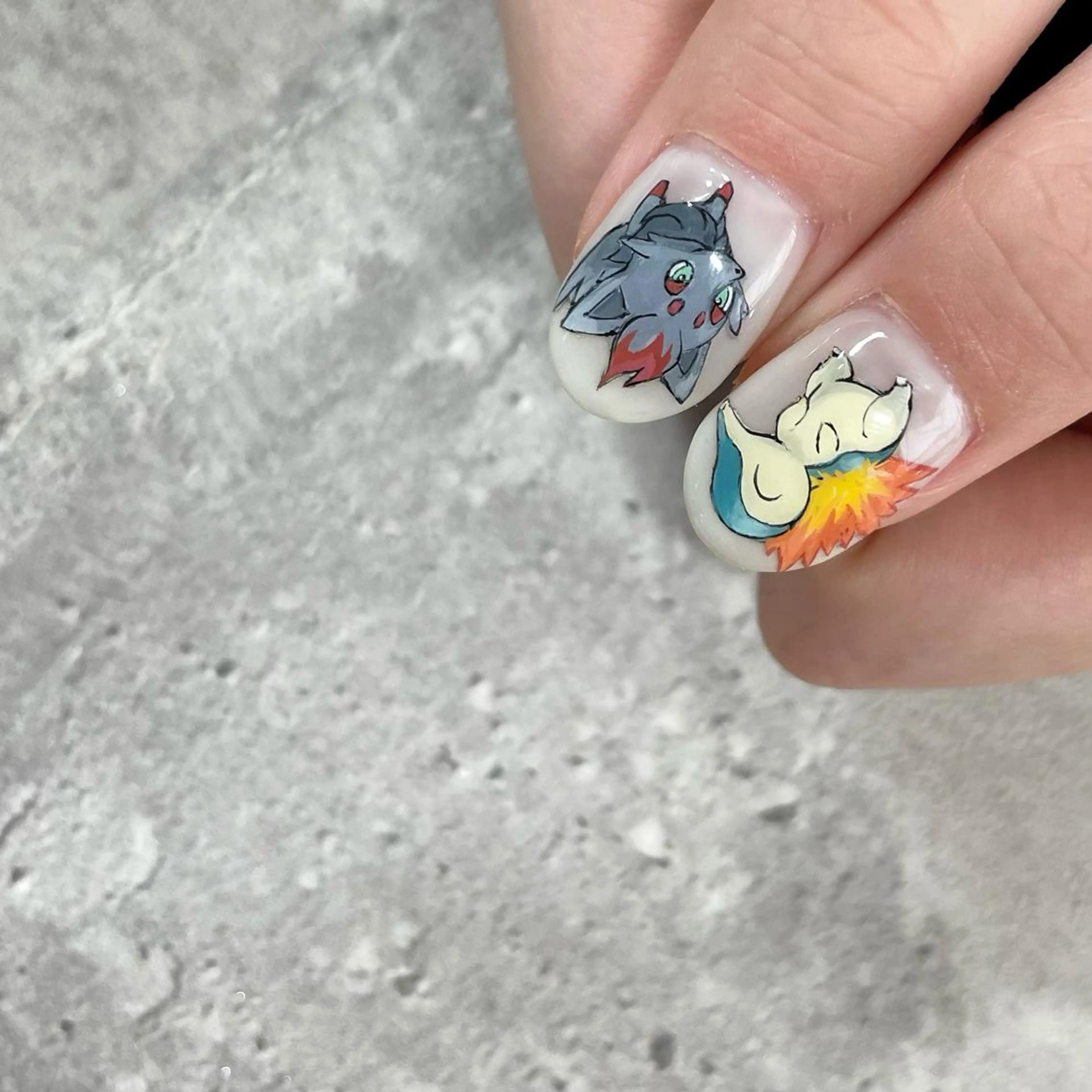 ネイル 東 千夏のネイルデザイン