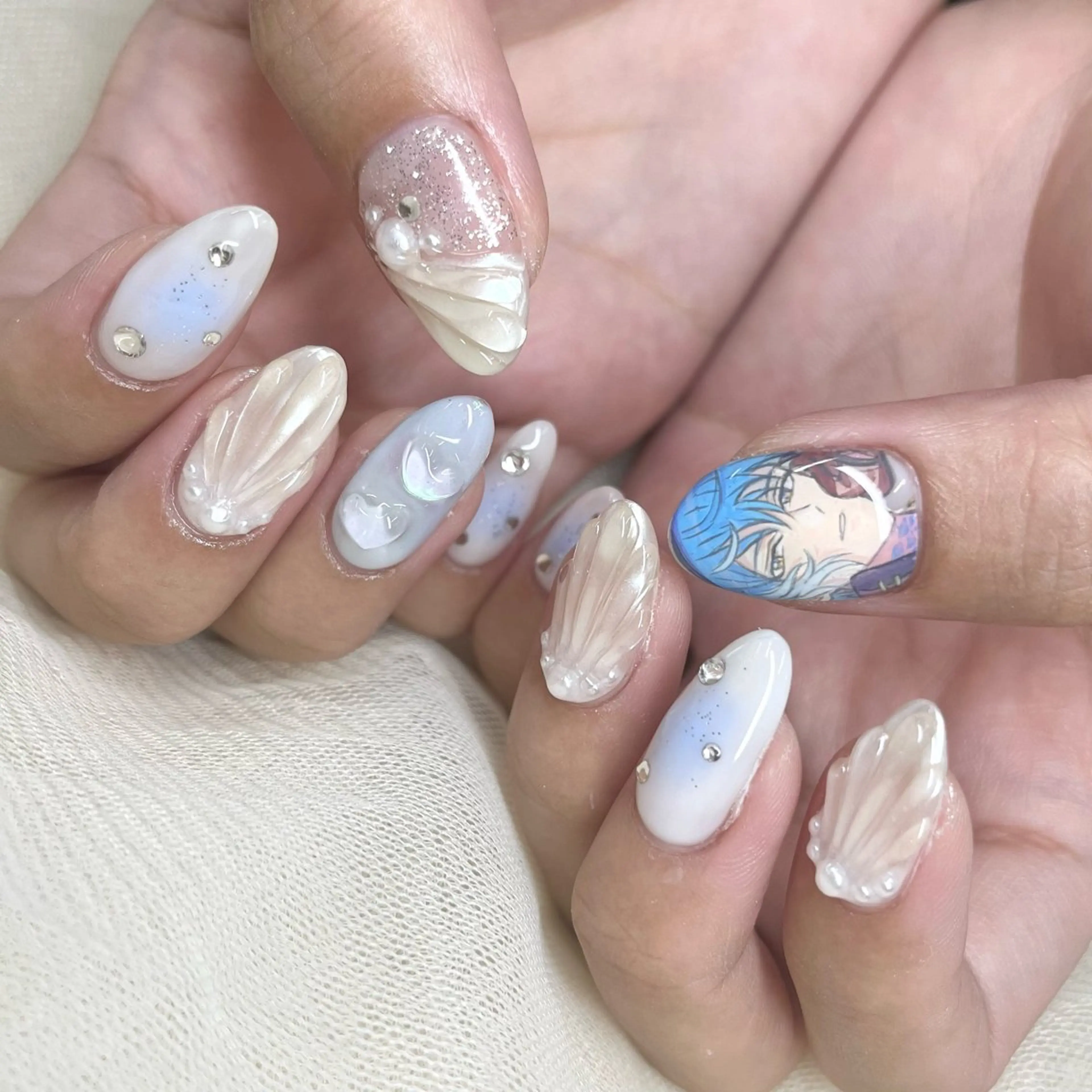 ネイル ハンドネイル 池袋痛ネイル Nok. 渡辺のネイルデザイン