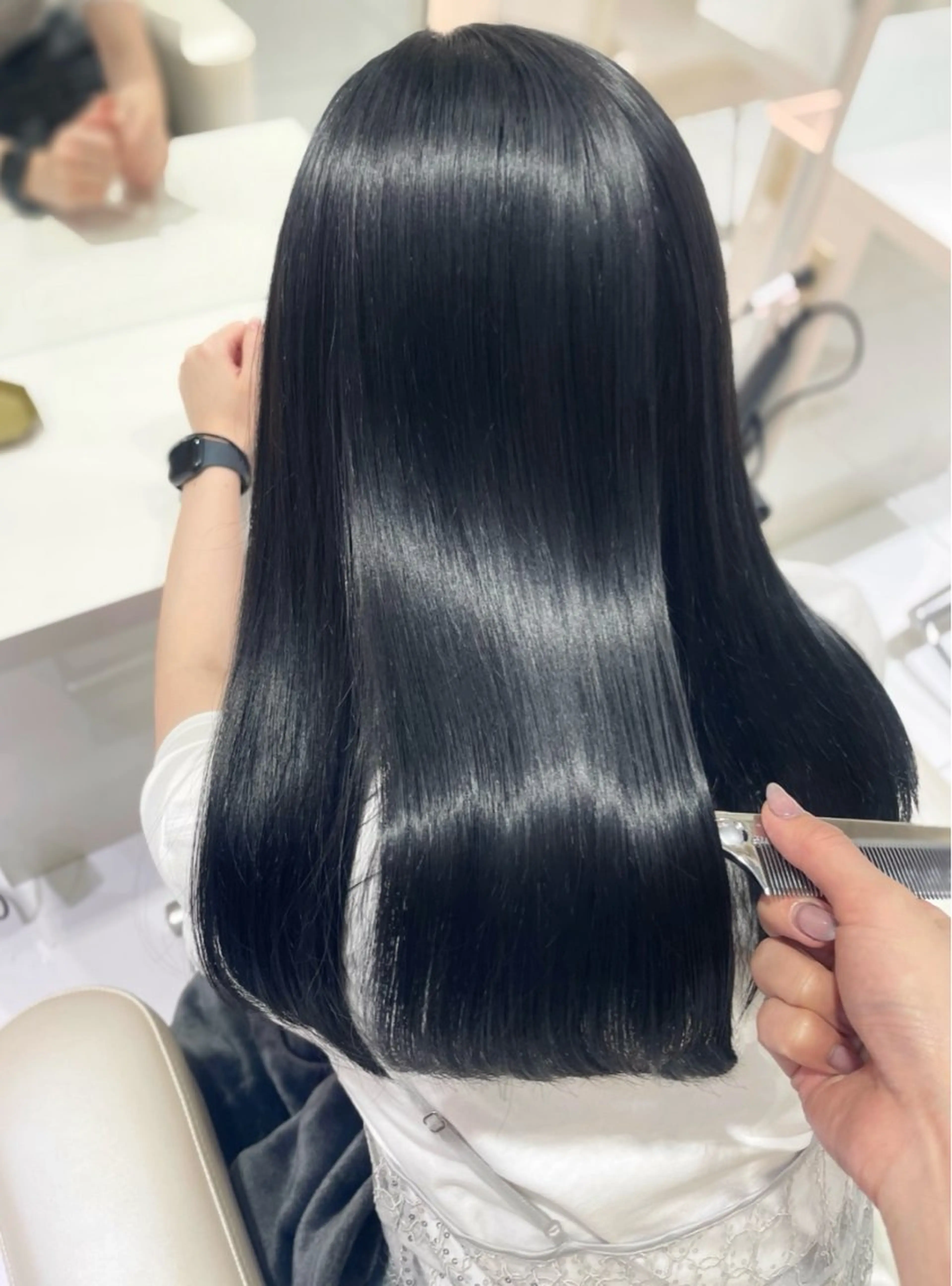 ロング トリートメント ヘアカラー トリートメント motel所属・雰囲気引き出す ✨大人レディのヘアスタイル