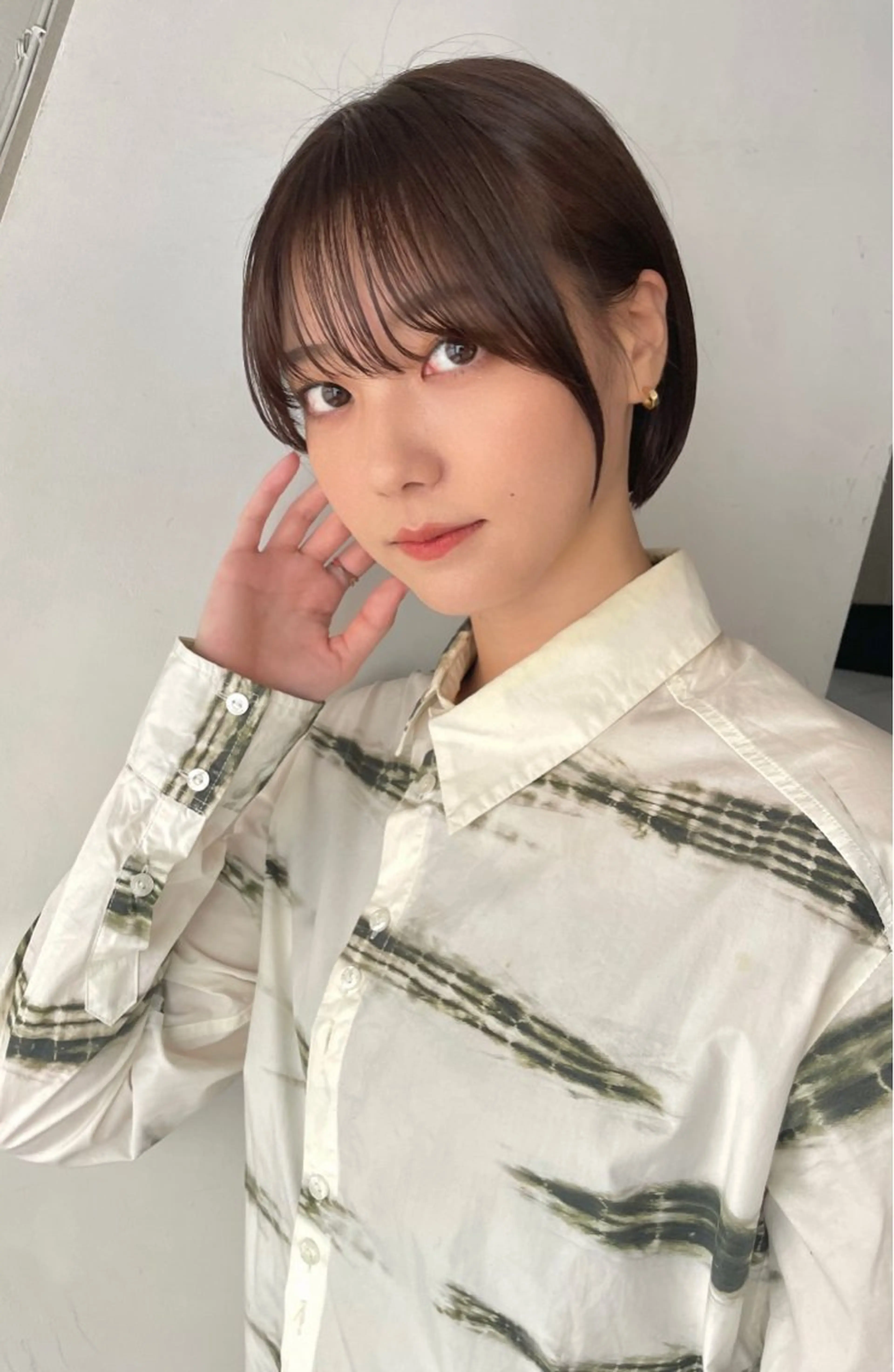 ショート 縮毛矯正 宮本晃成のヘアスタイル