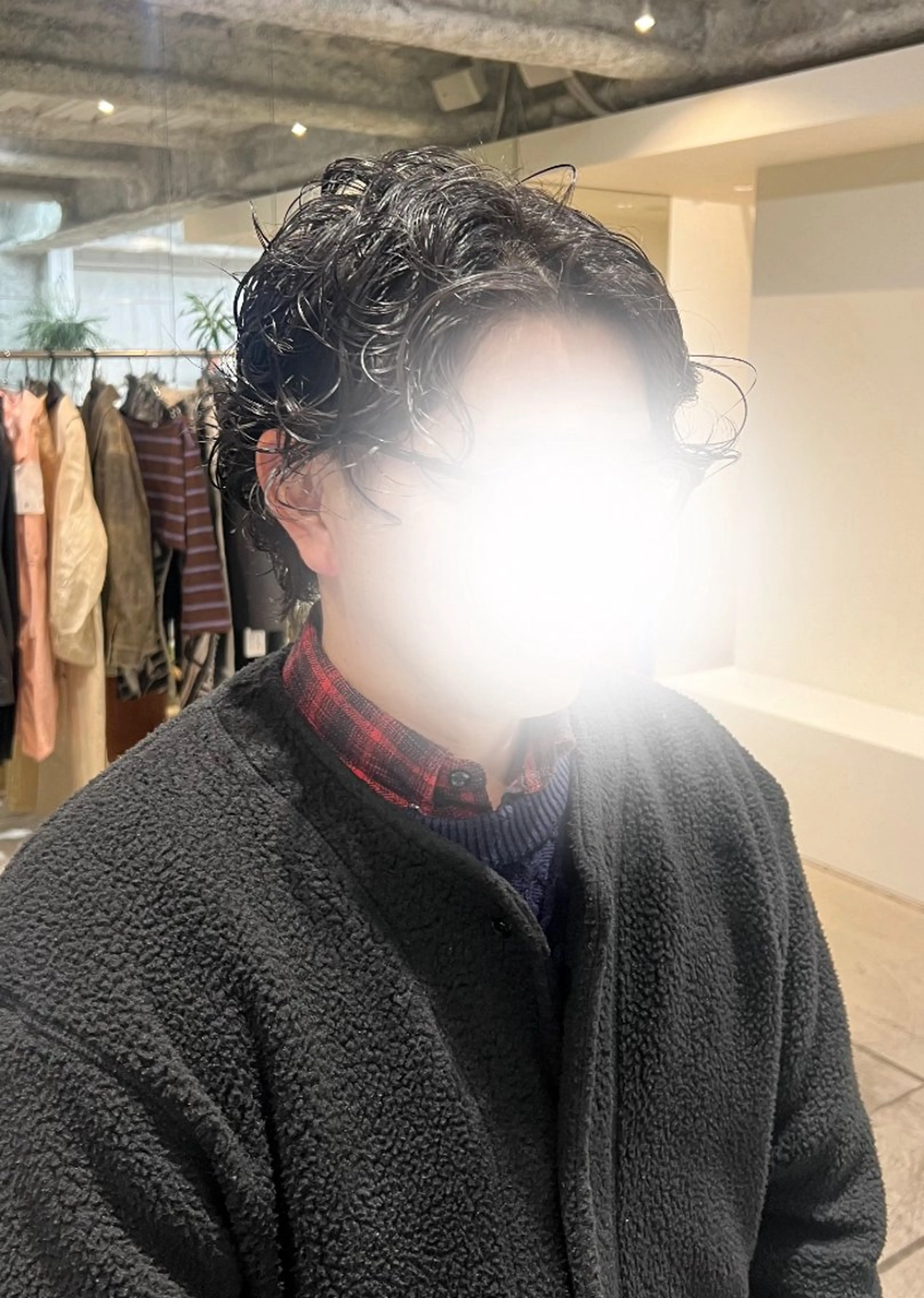 ショート パーマ 目黒 由梨香のヘアスタイル