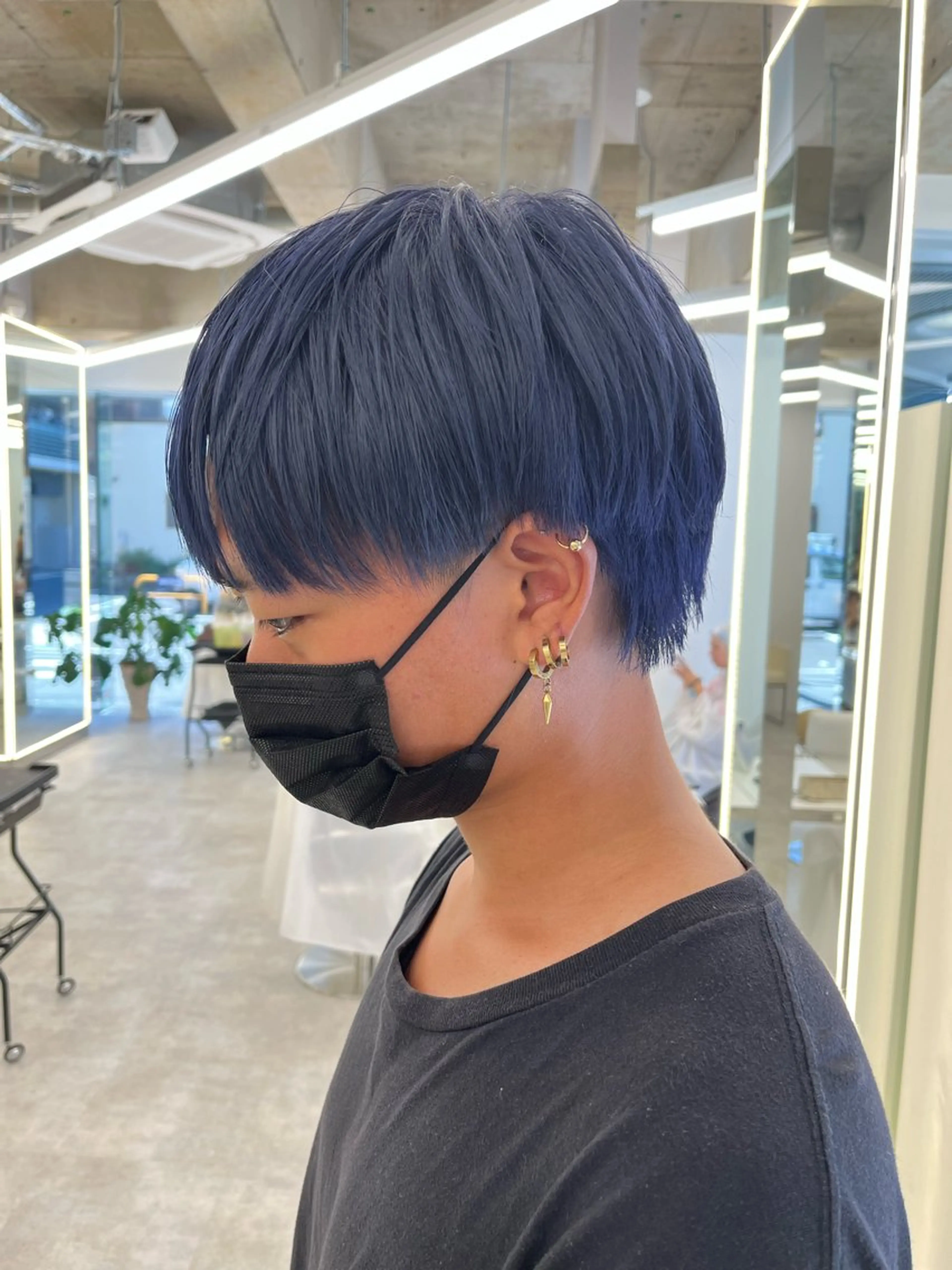 カラー メンズ 森龍馬 メンズ専門美容師のヘアスタイル