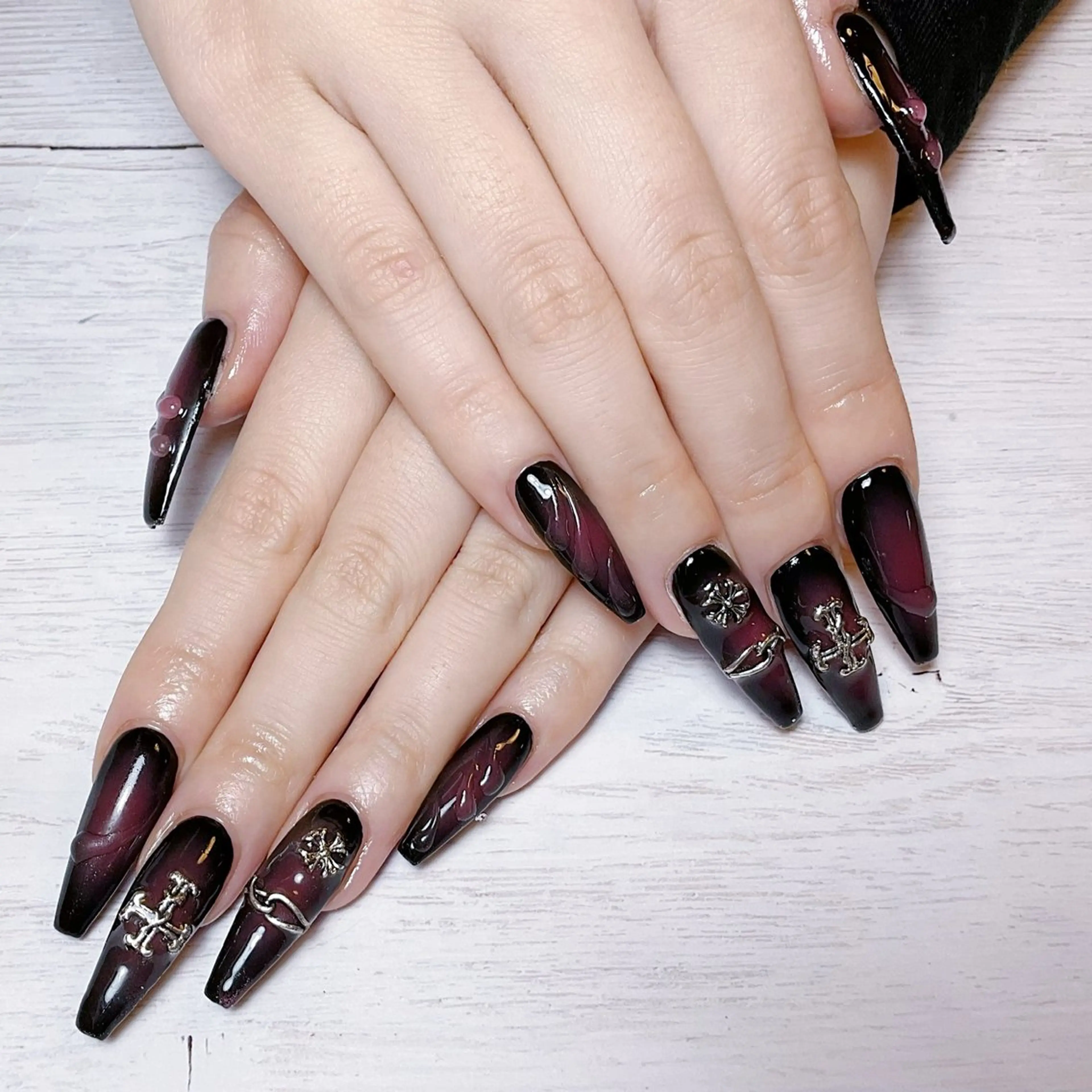 ネイル ハンドネイル 🍭Yun nail hyejin🌸のネイルデザイン