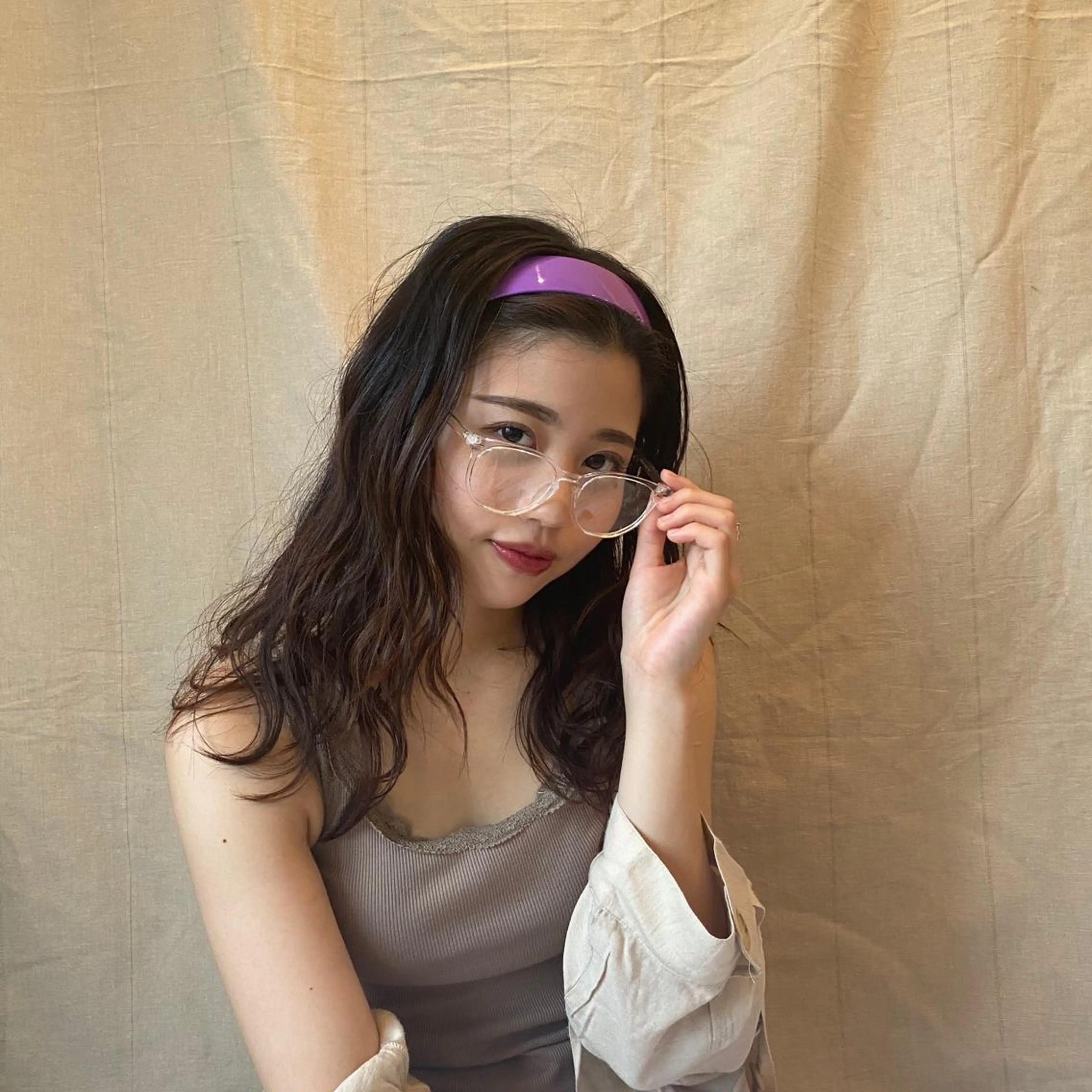 カラー カット パーマ annuy🪐 HINAのヘアスタイル