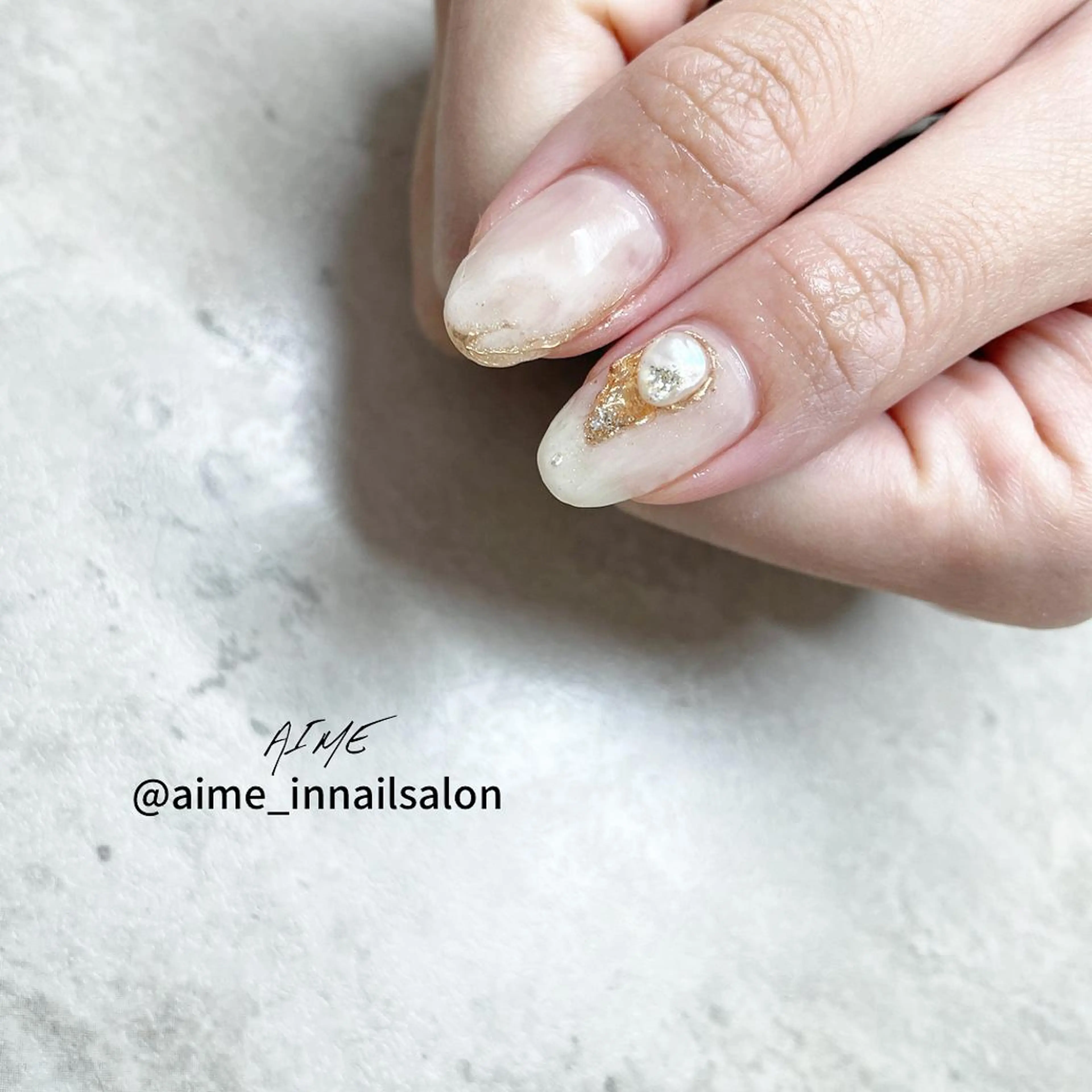 ネイル ハンドネイル AIME （momo）のネイルデザイン