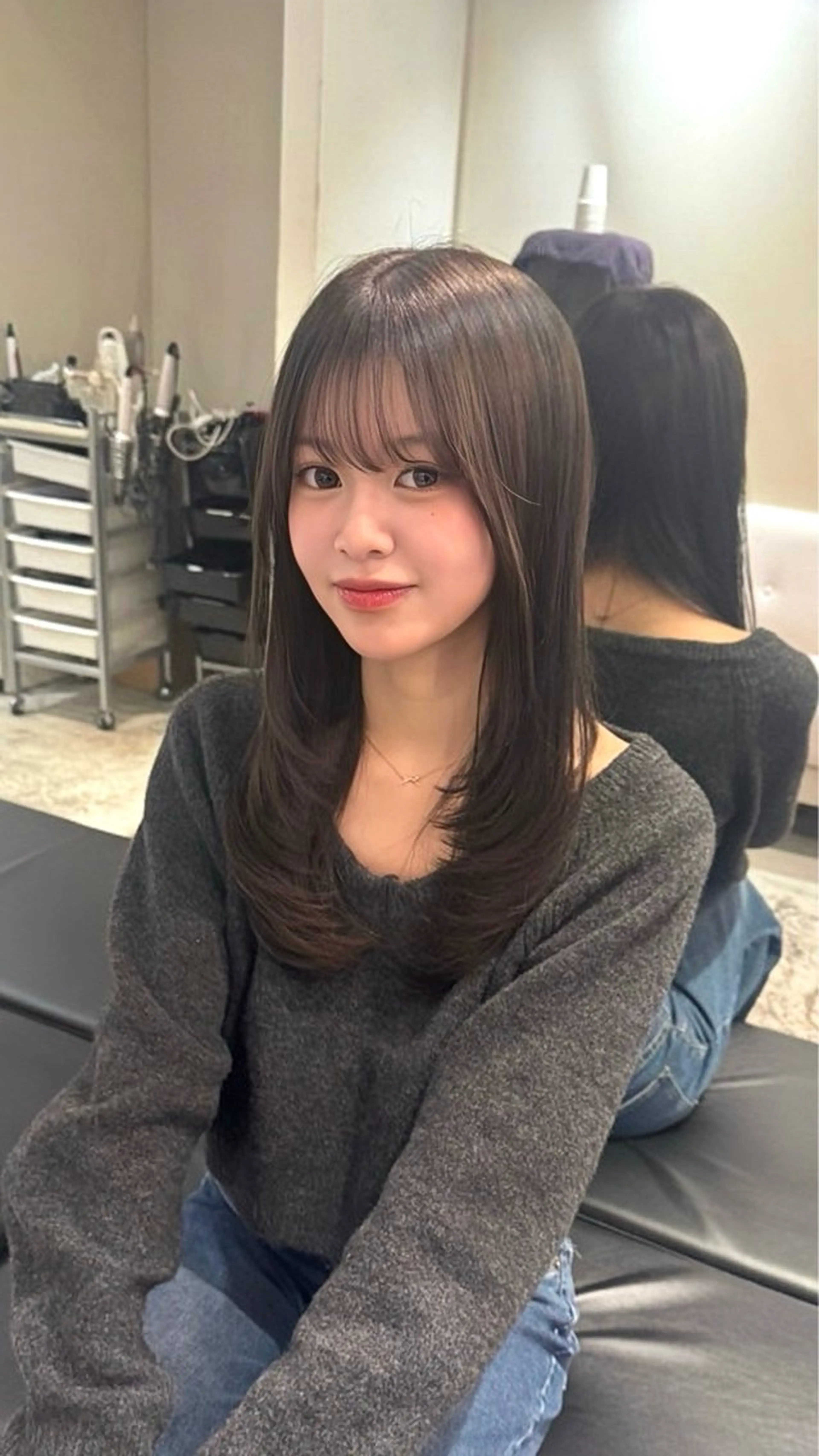 カラー グレージュ オリーブグレージュ オリーブグレー 二宮 陽太のヘアスタイル