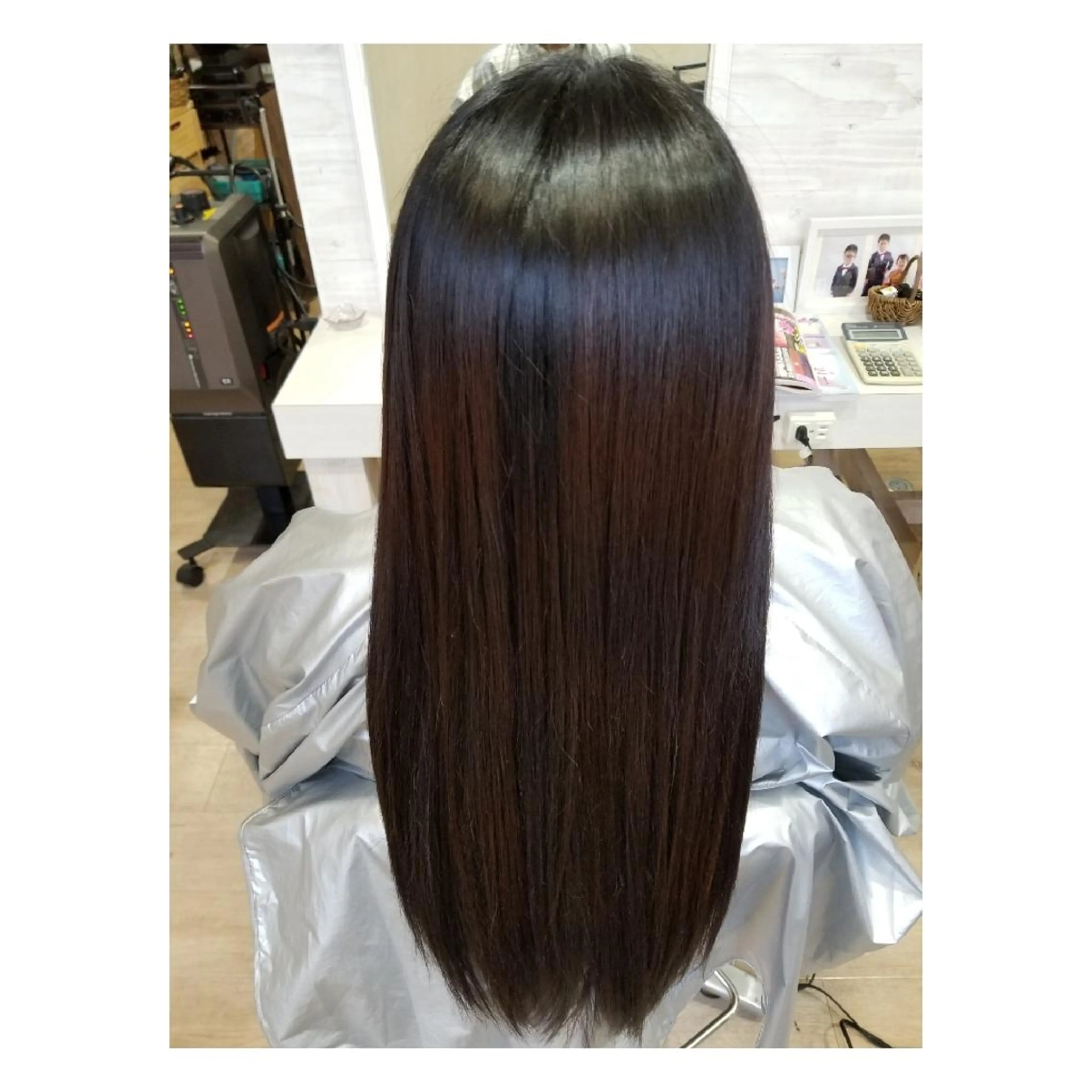☆平日限定☆ナチュラルストレートパーマ+カット+トリートメントの写真