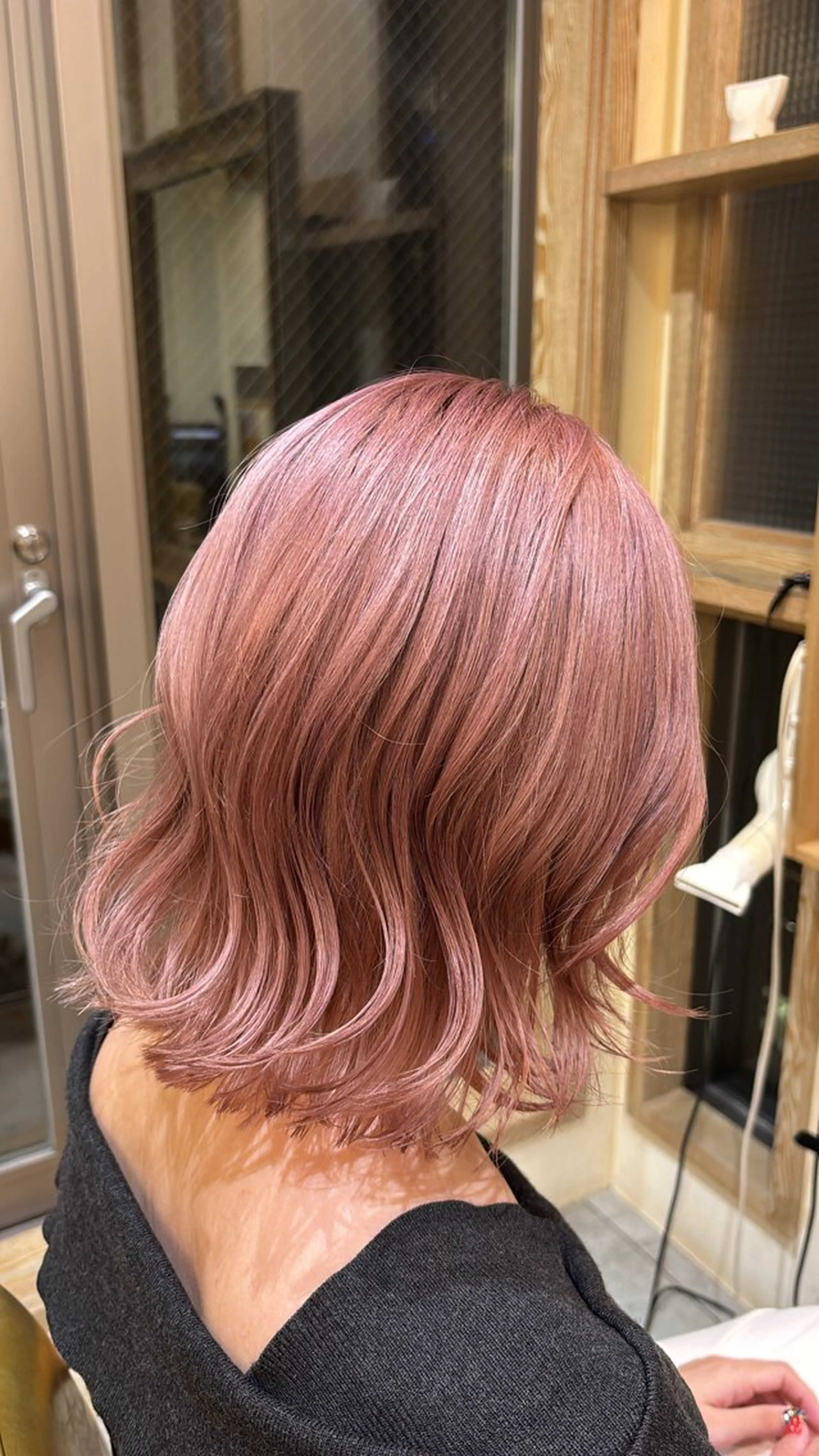 ミディアム Cloe 中目黒【クロエナカメグロ】所属・ハイトーン/暖色 カラー/maoのヘアスタイル