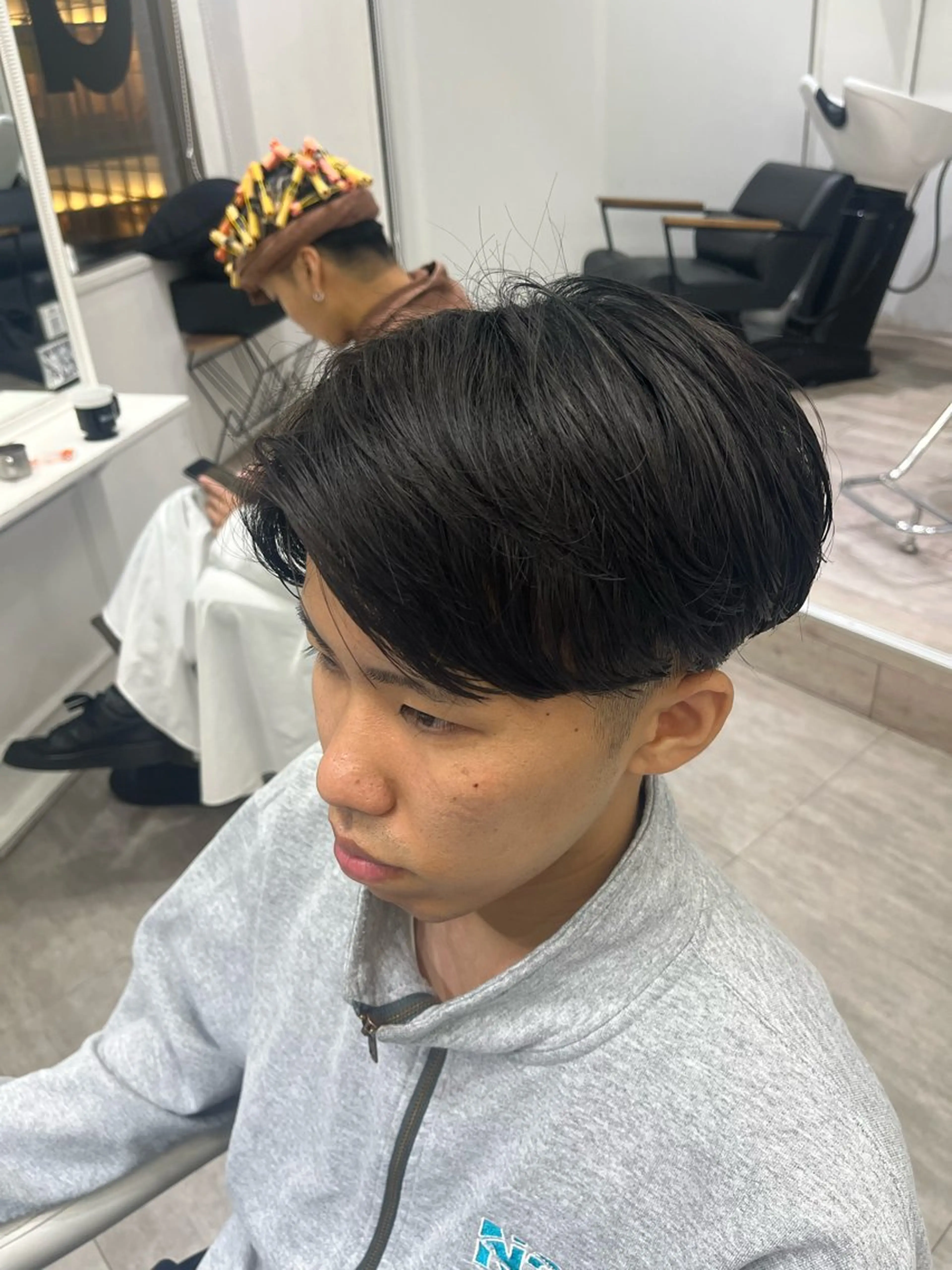 パーマ メンズ カット パーマ トリートメント ヘアセット メンズ専門美容師 💈高橋和真💈のヘアスタイル
