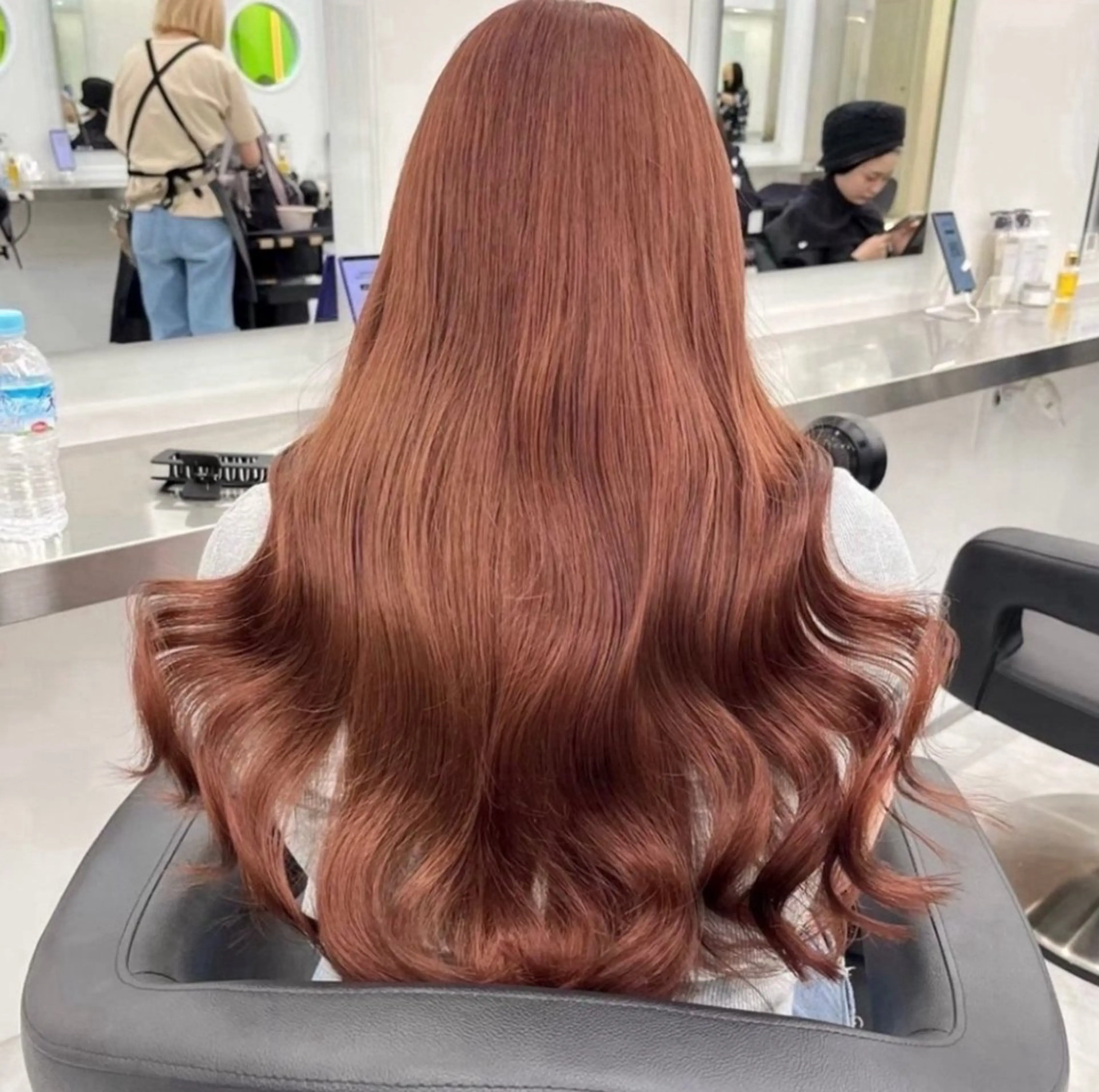 ロング 韓国ガーリー🤍ハイ トーン🤍Ayanaのヘアスタイル